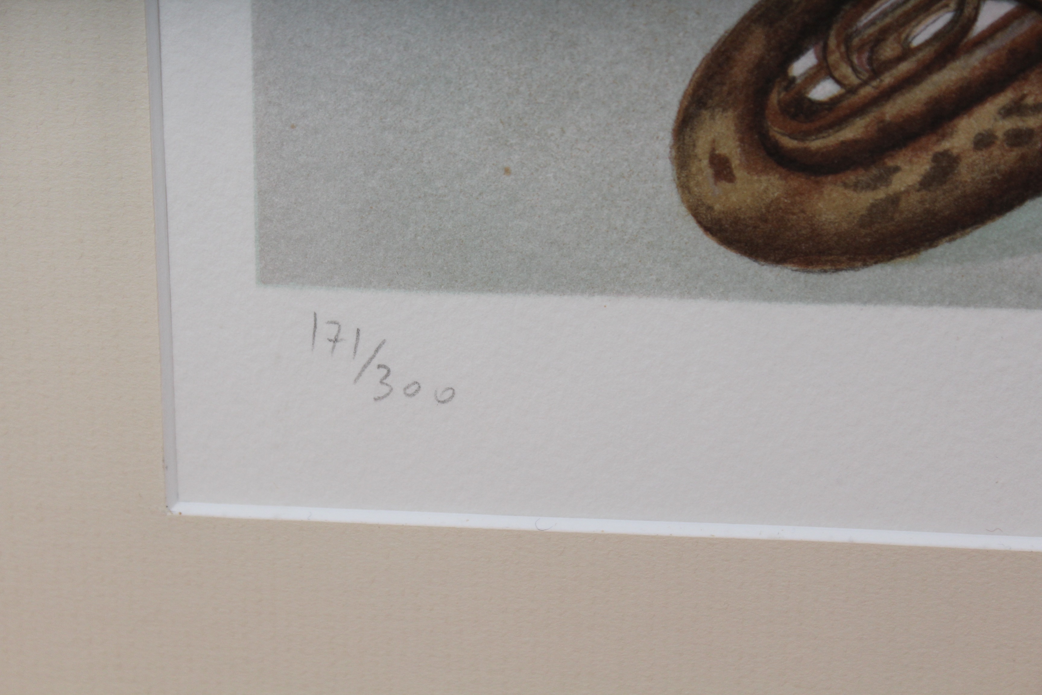 Signed Limited Edition Print After Salvador Dali