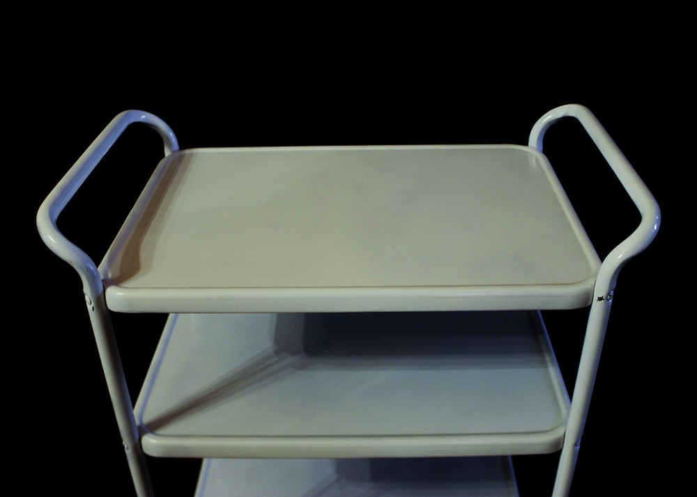 Vintage Cosco Metal Serving Cart