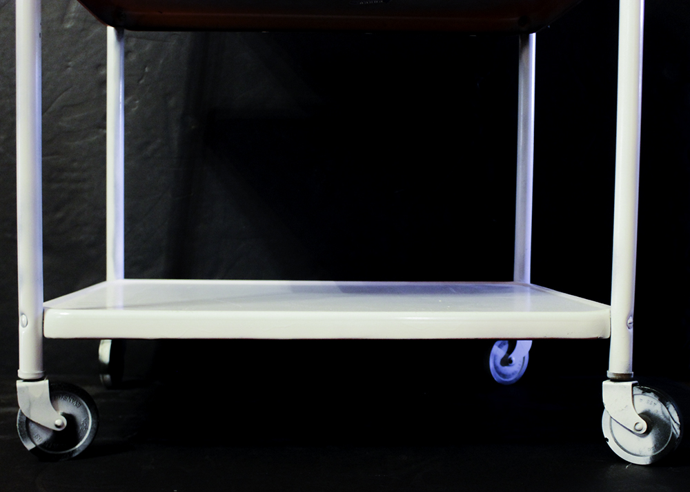 Vintage Cosco Metal Serving Cart