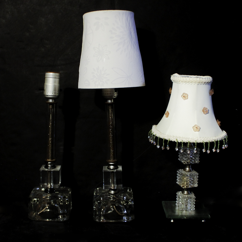 Trio of Vintage Lamps