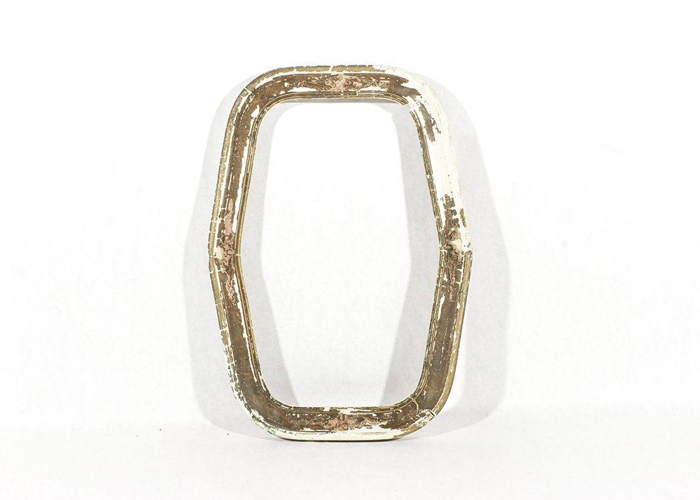 Vintage Landscape Oil Painting and Frame