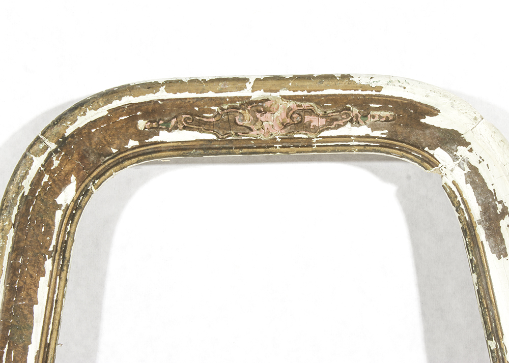 Vintage Landscape Oil Painting and Frame