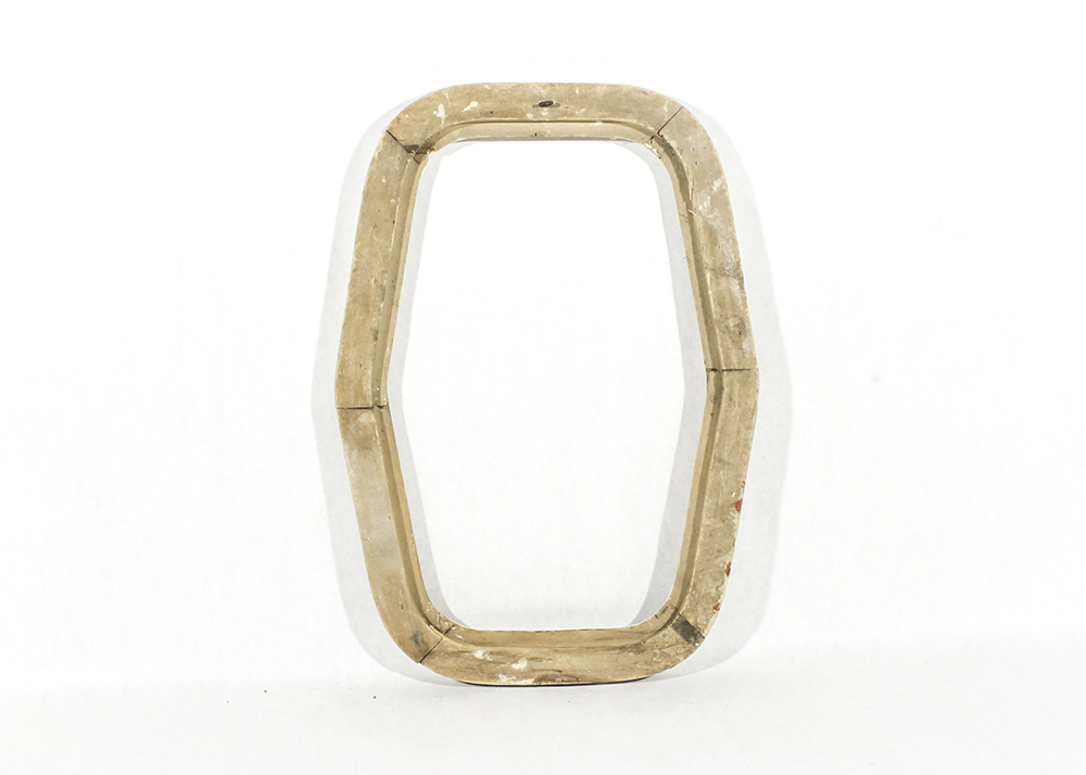 Vintage Landscape Oil Painting and Frame