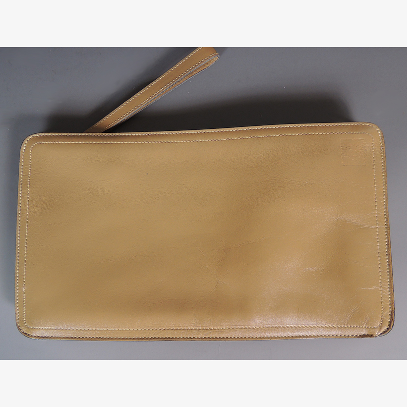 Pair of Vintage Leather Clutches by Ruth E. Saltz and Anne Klein