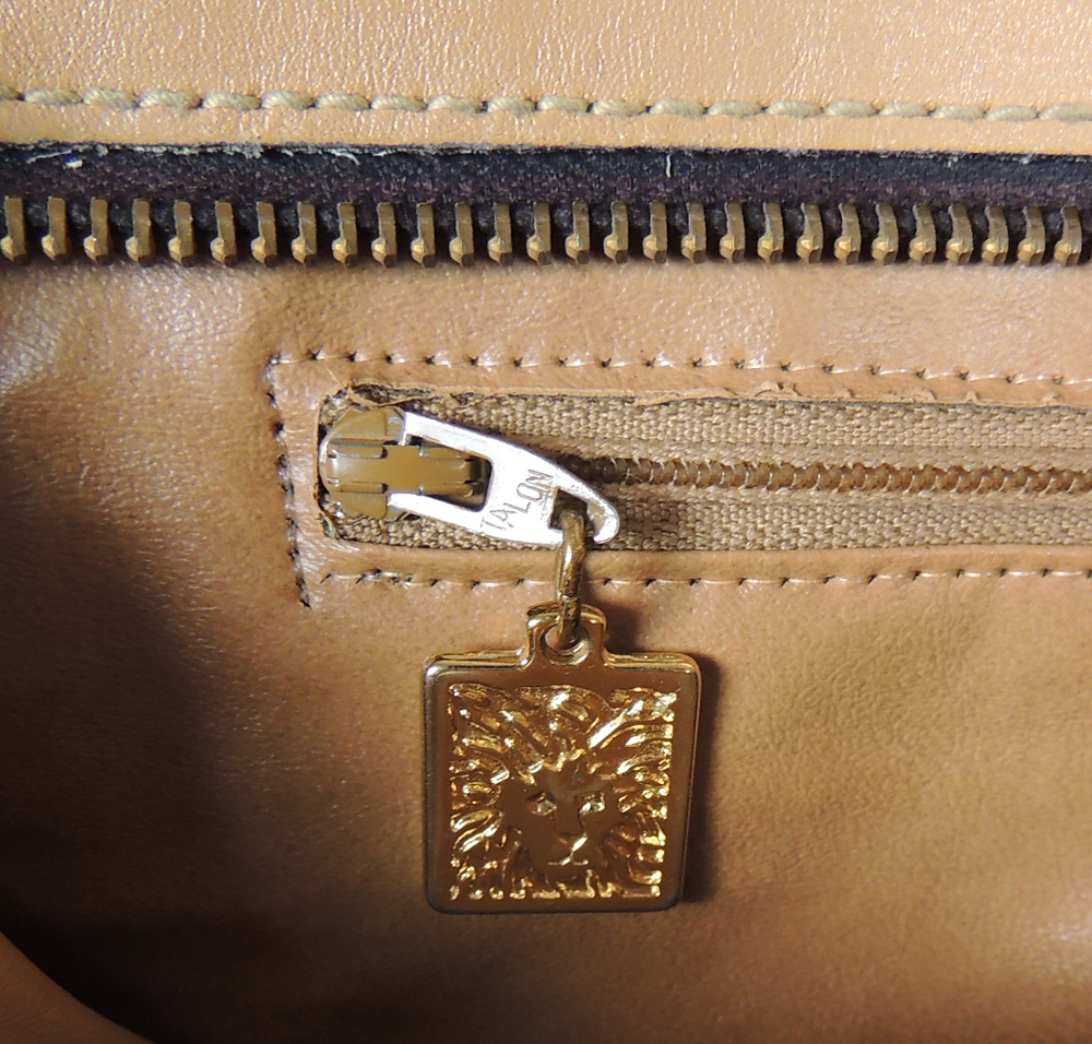 Pair of Vintage Leather Clutches by Ruth E. Saltz and Anne Klein