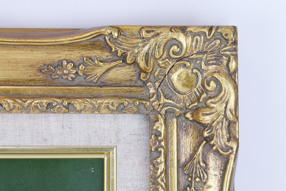 Framed and Signed Oil on Canvas Still Life by Miller