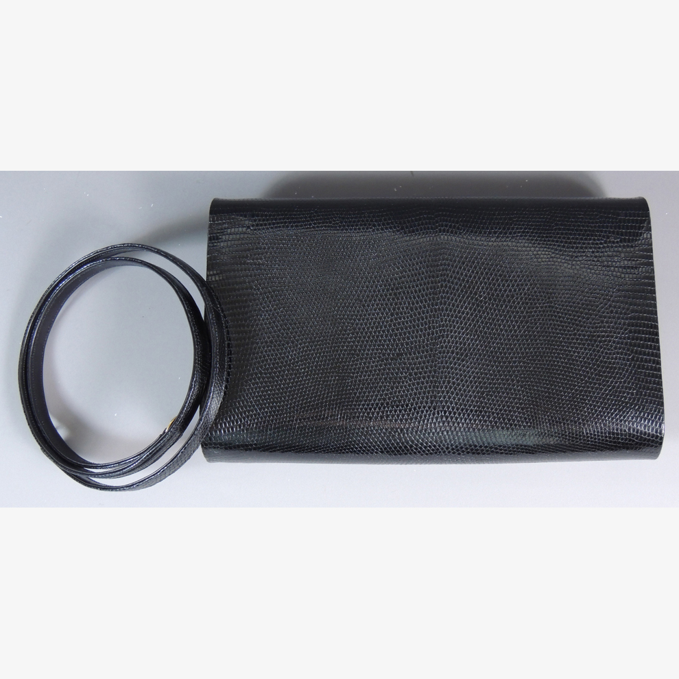 Finesse La Model Lizard Skin Clutch