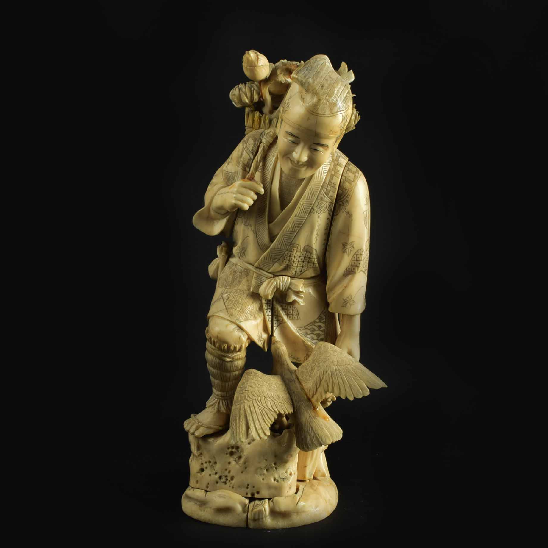 Japanese Meiji Period Ivory Okimono