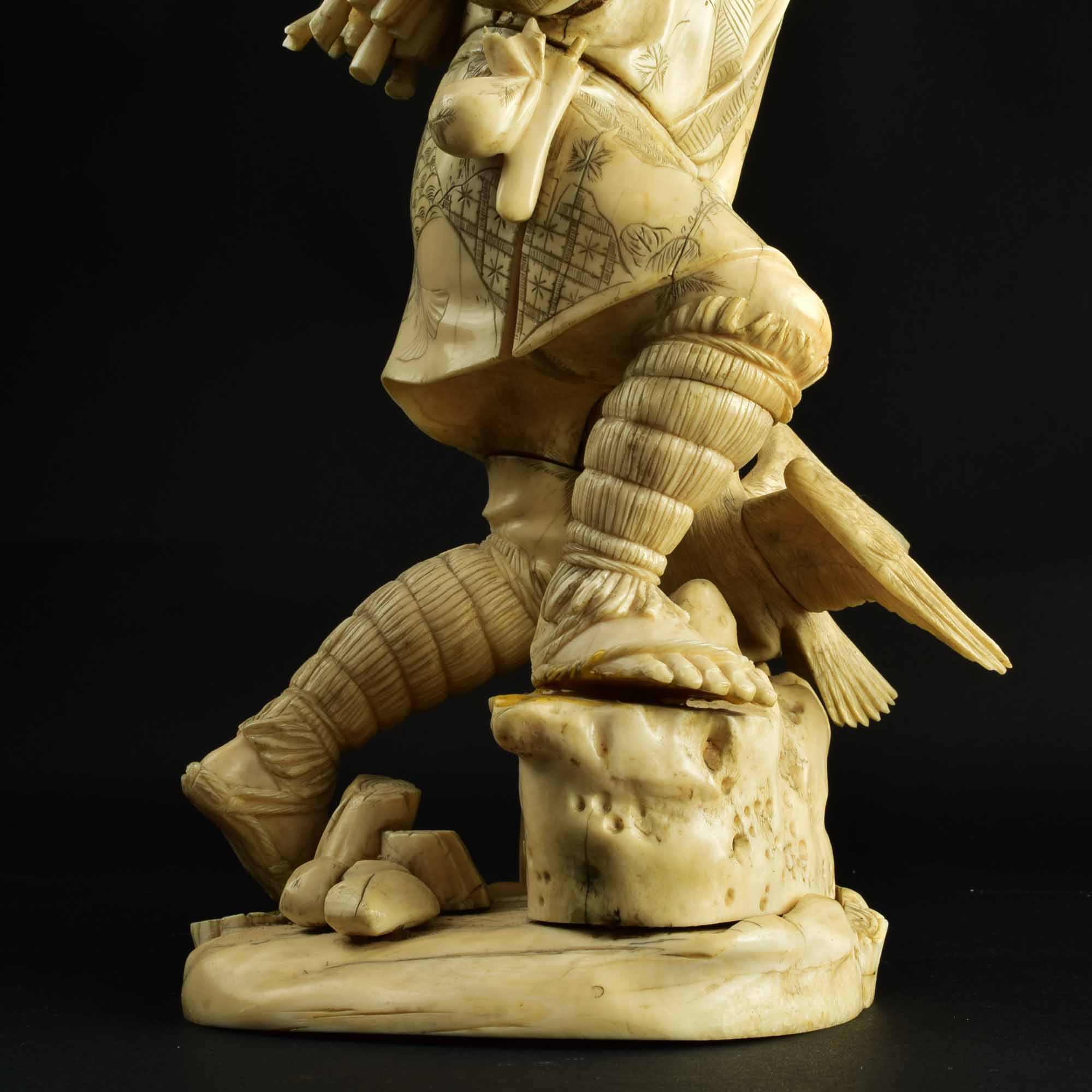 Japanese Meiji Period Ivory Okimono