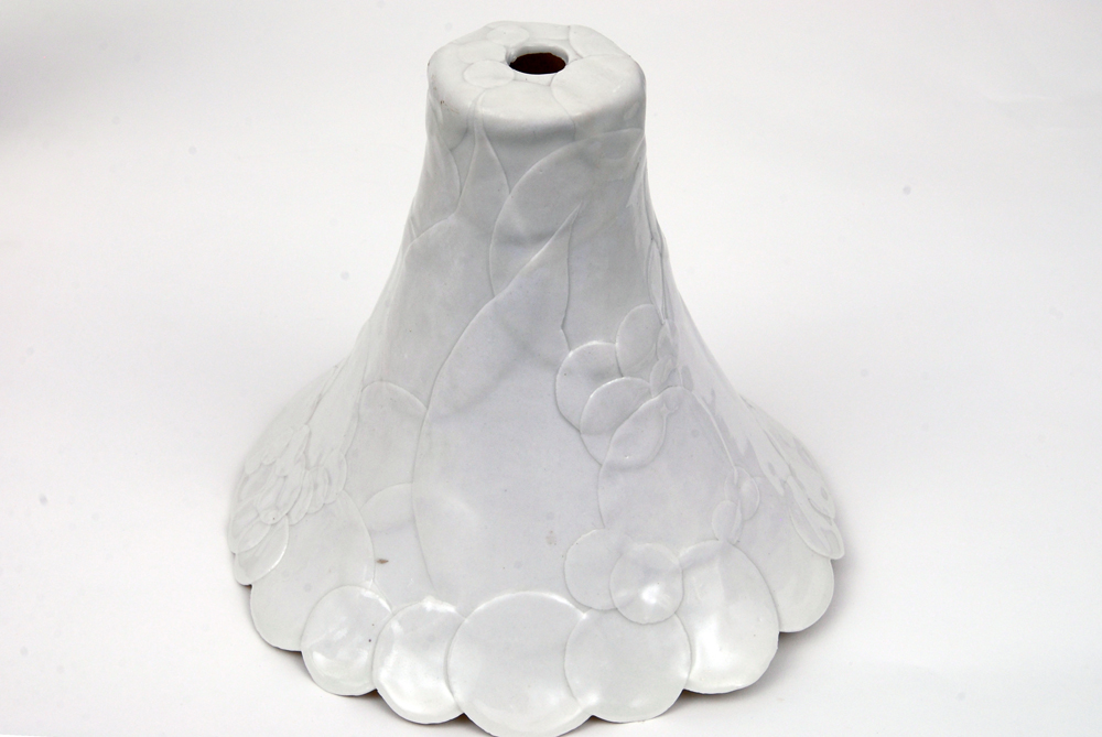 Group of Porcelain Light Shades by Rima Schulkind