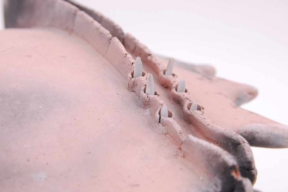 Jeff Kirk "Baby Teeth" Pit Fired Lidded Vessel