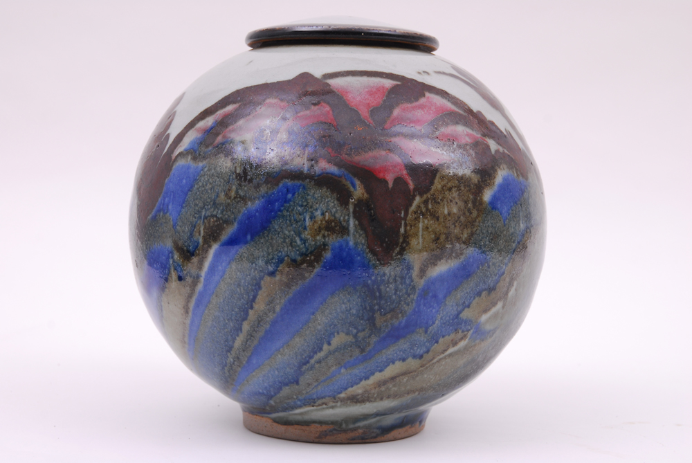 Signed Hand Thrown Art Pottery Vase