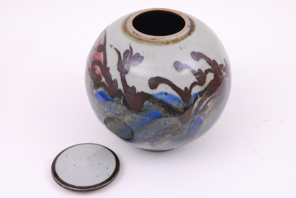 Signed Hand Thrown Art Pottery Vase