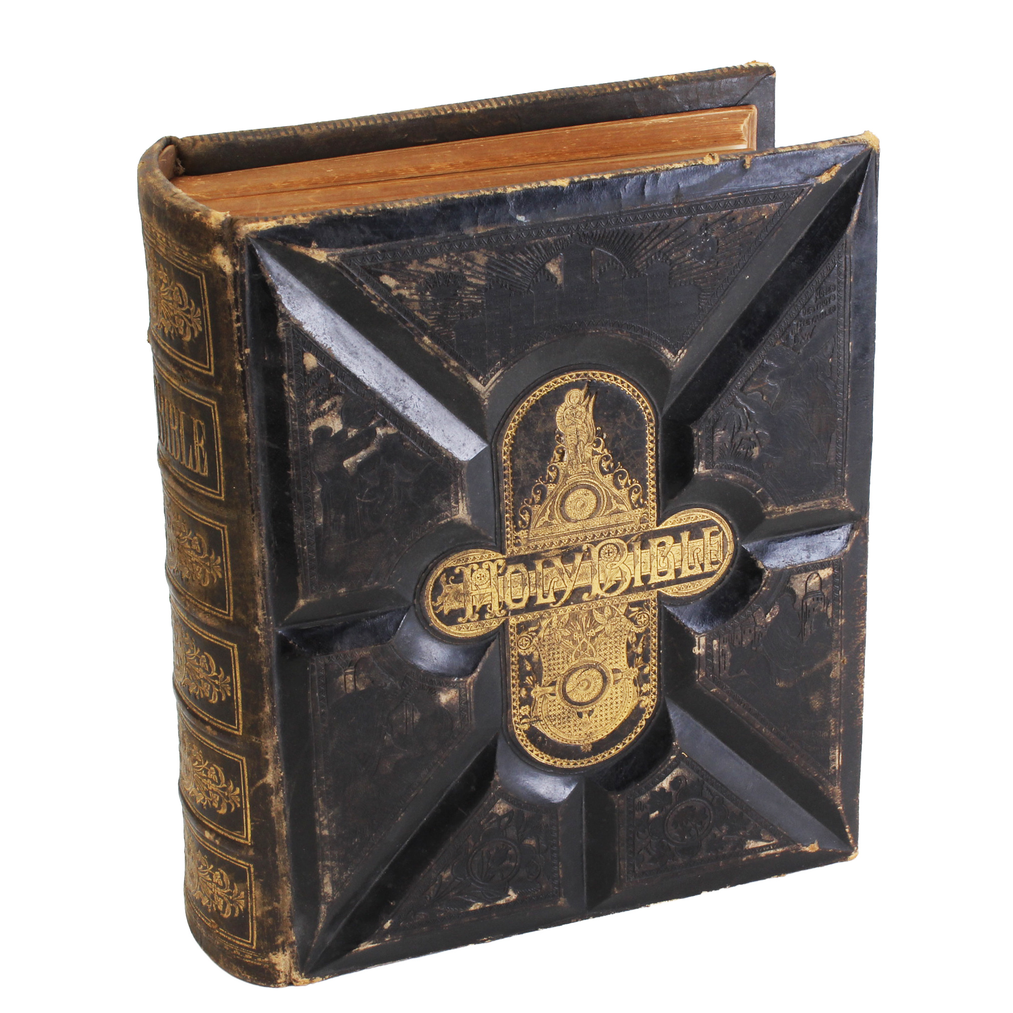 19th Century Antique Bible Published by John Potter and Company