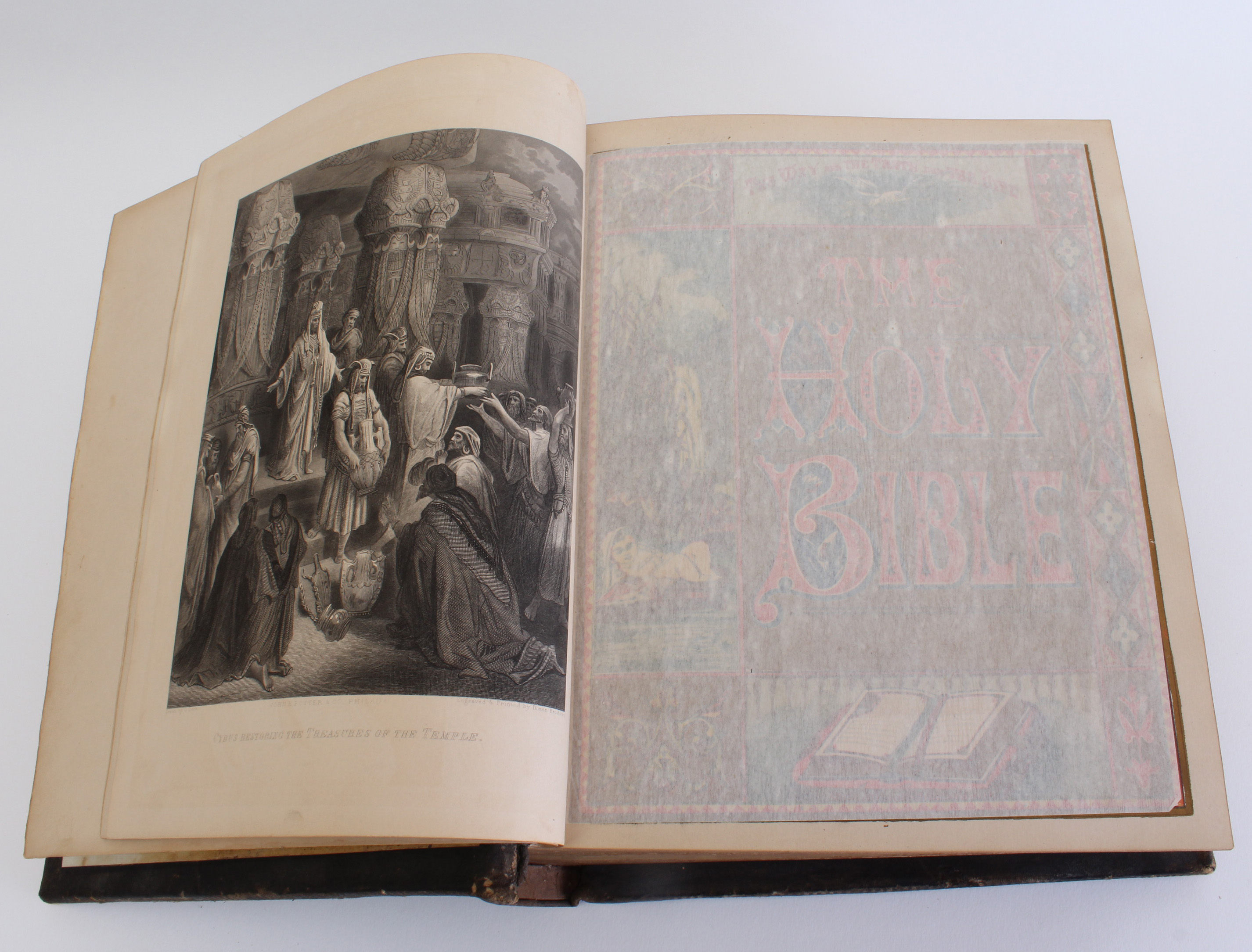 19th Century Antique Bible Published by John Potter and Company