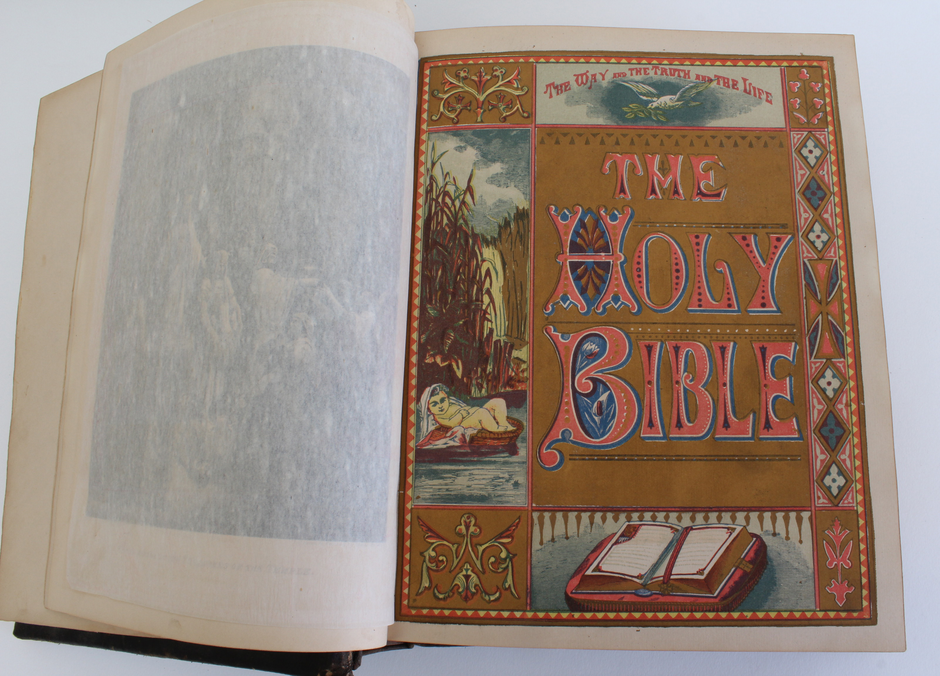 19th Century Antique Bible Published by John Potter and Company