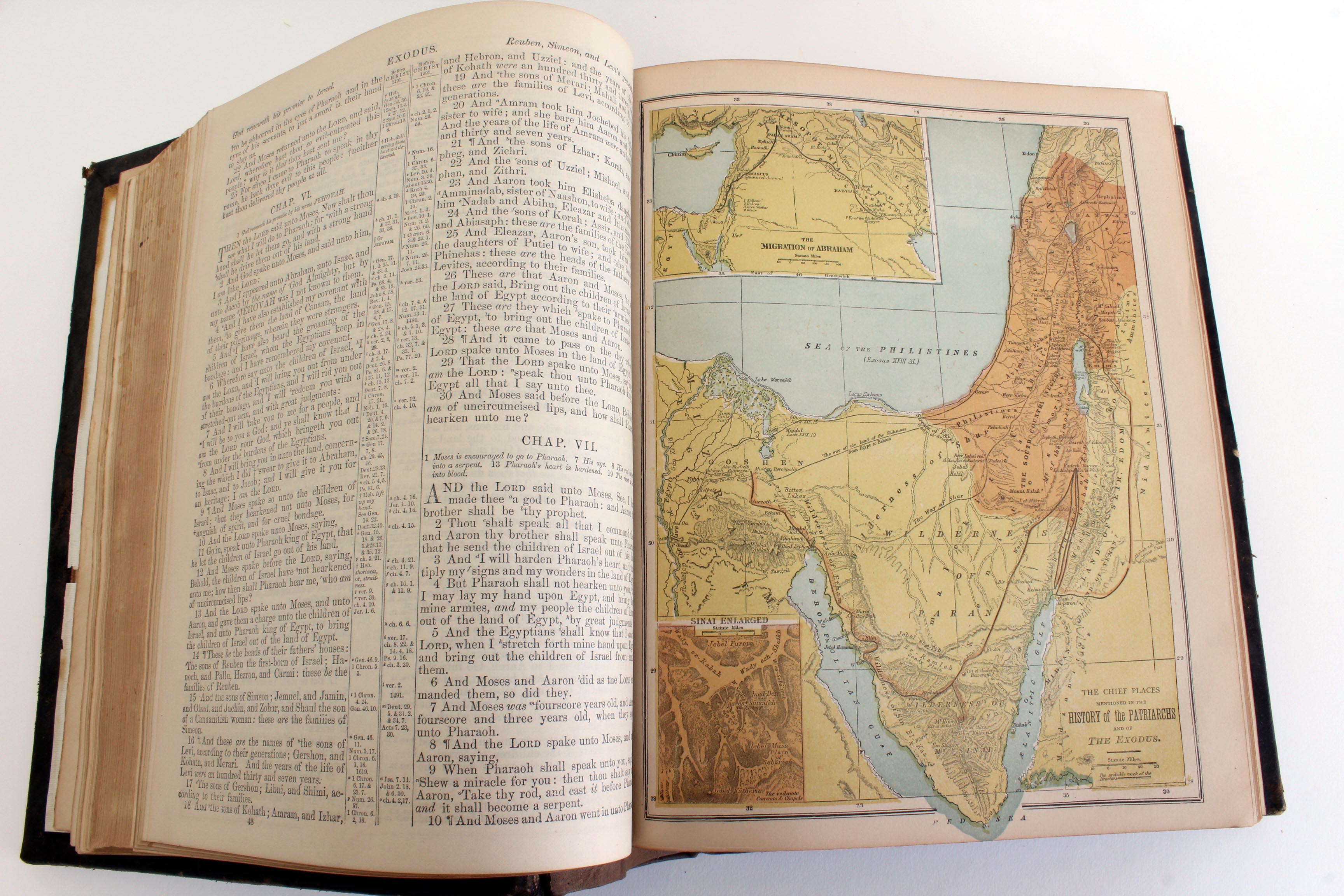 19th Century Antique Bible Published by John Potter and Company