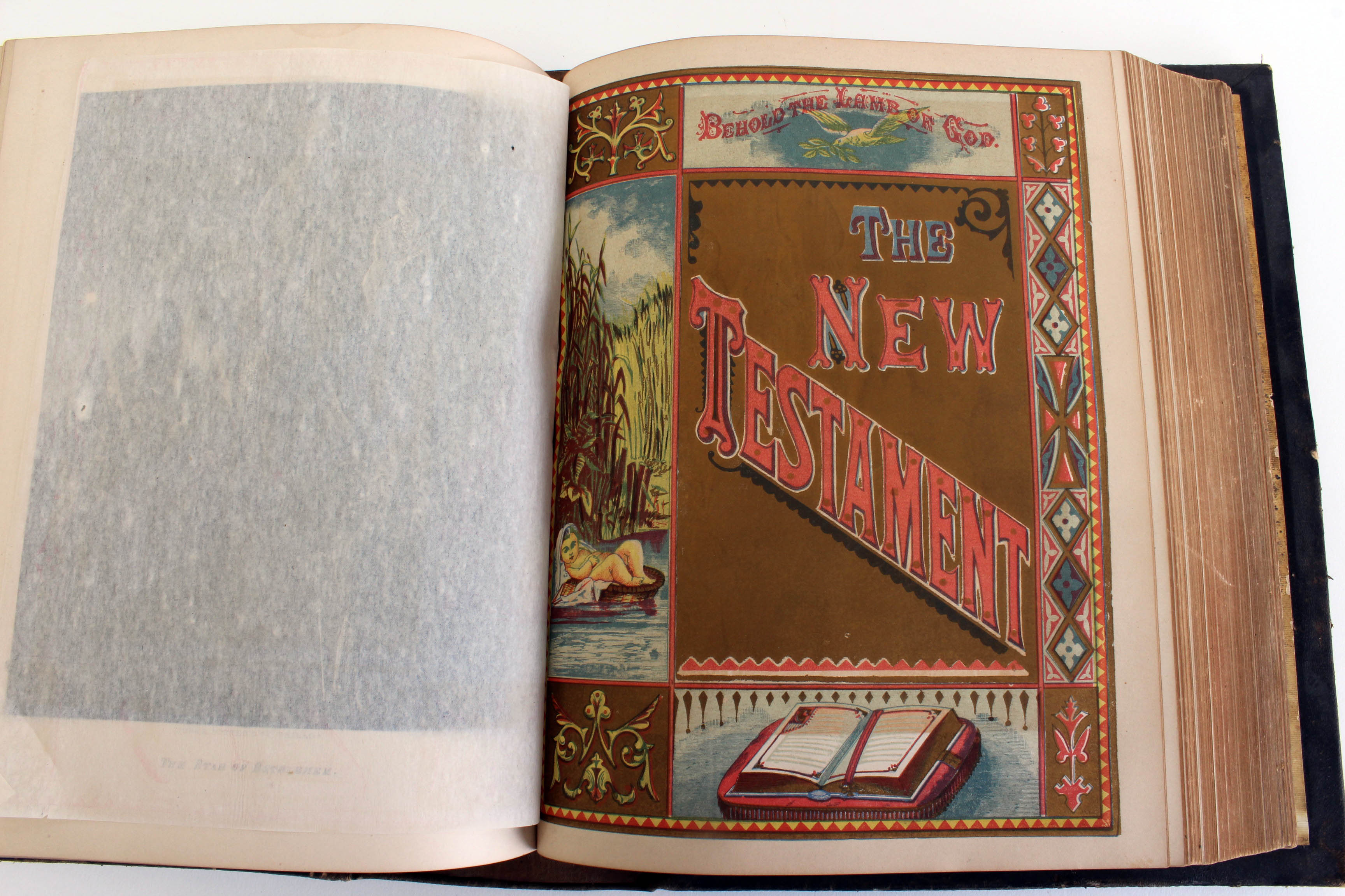 19th Century Antique Bible Published by John Potter and Company