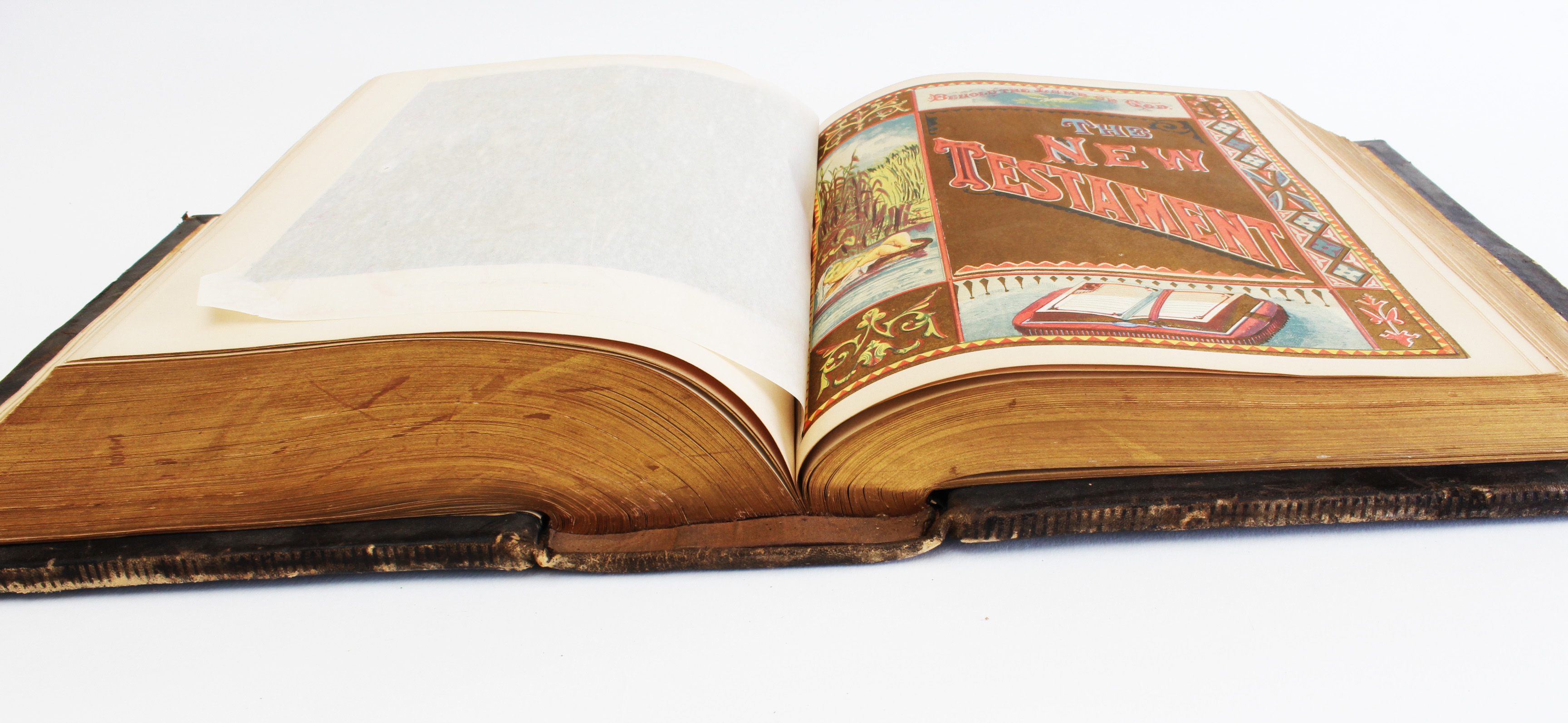 19th Century Antique Bible Published by John Potter and Company