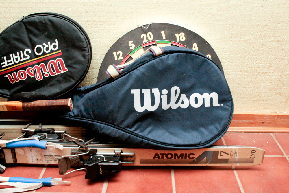 Collection of Vintage Sporting Goods