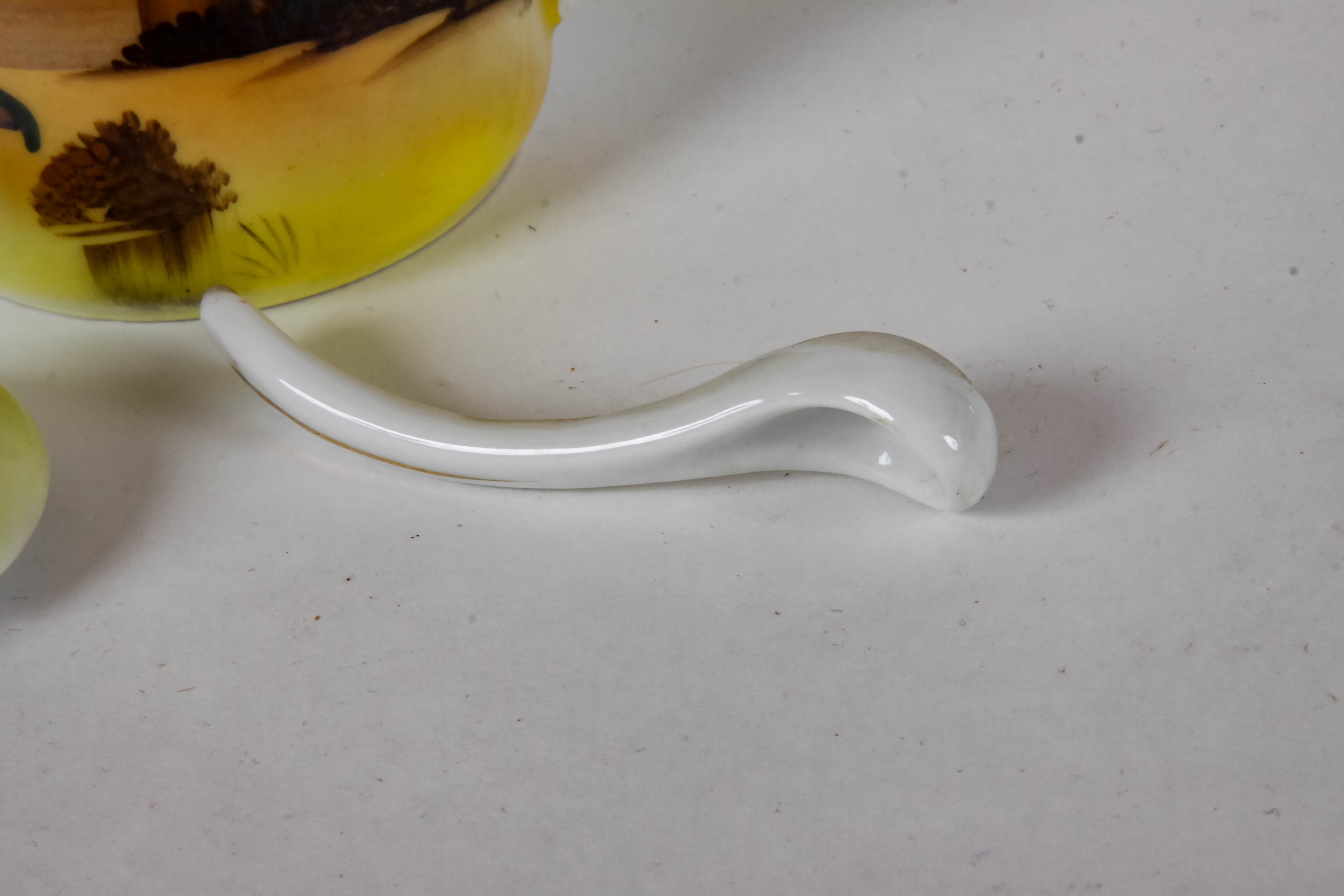 Vintage Hand-Painted Japanese Lustreware Jam Jar