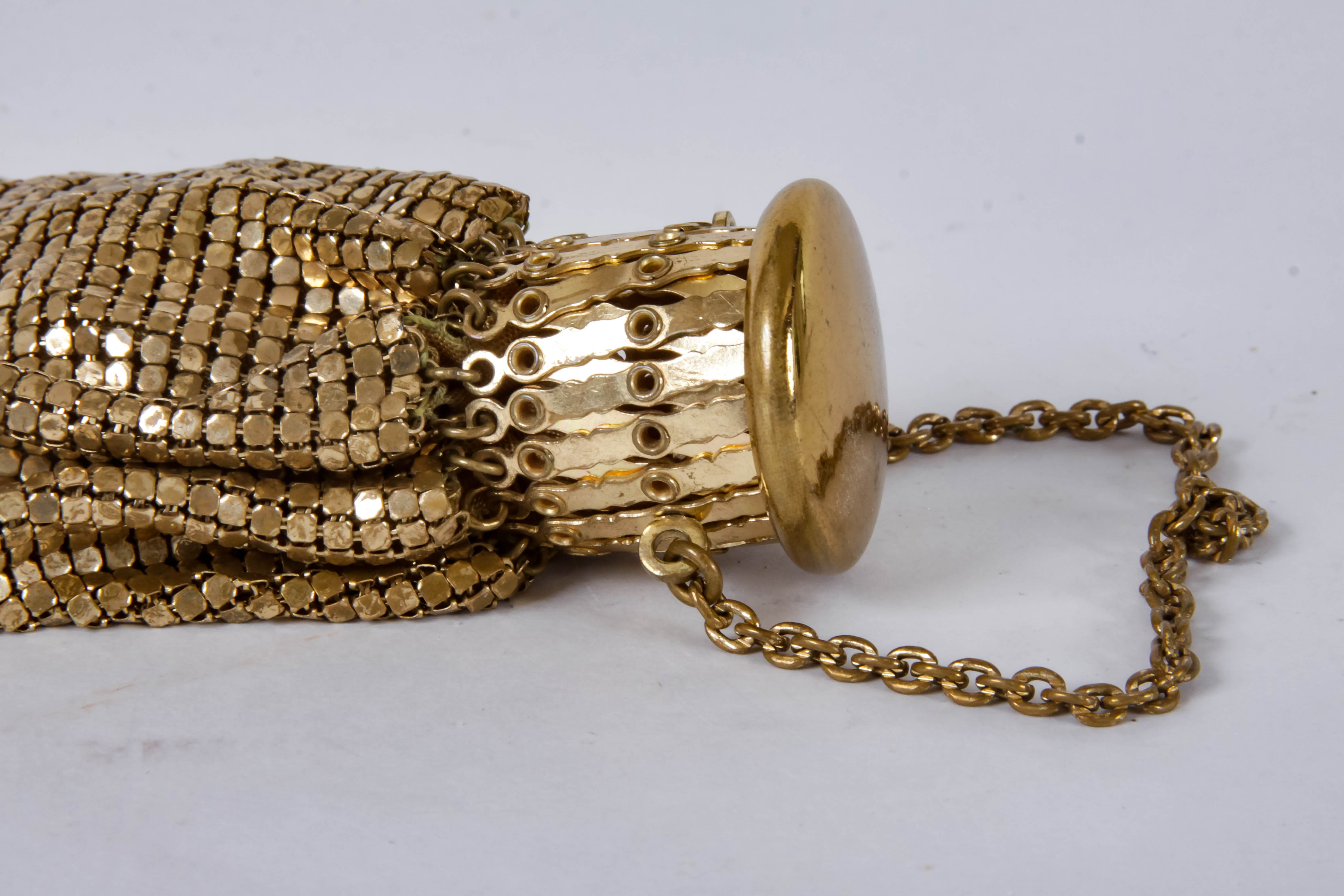 Vintage Metal Mesh Evening Bag