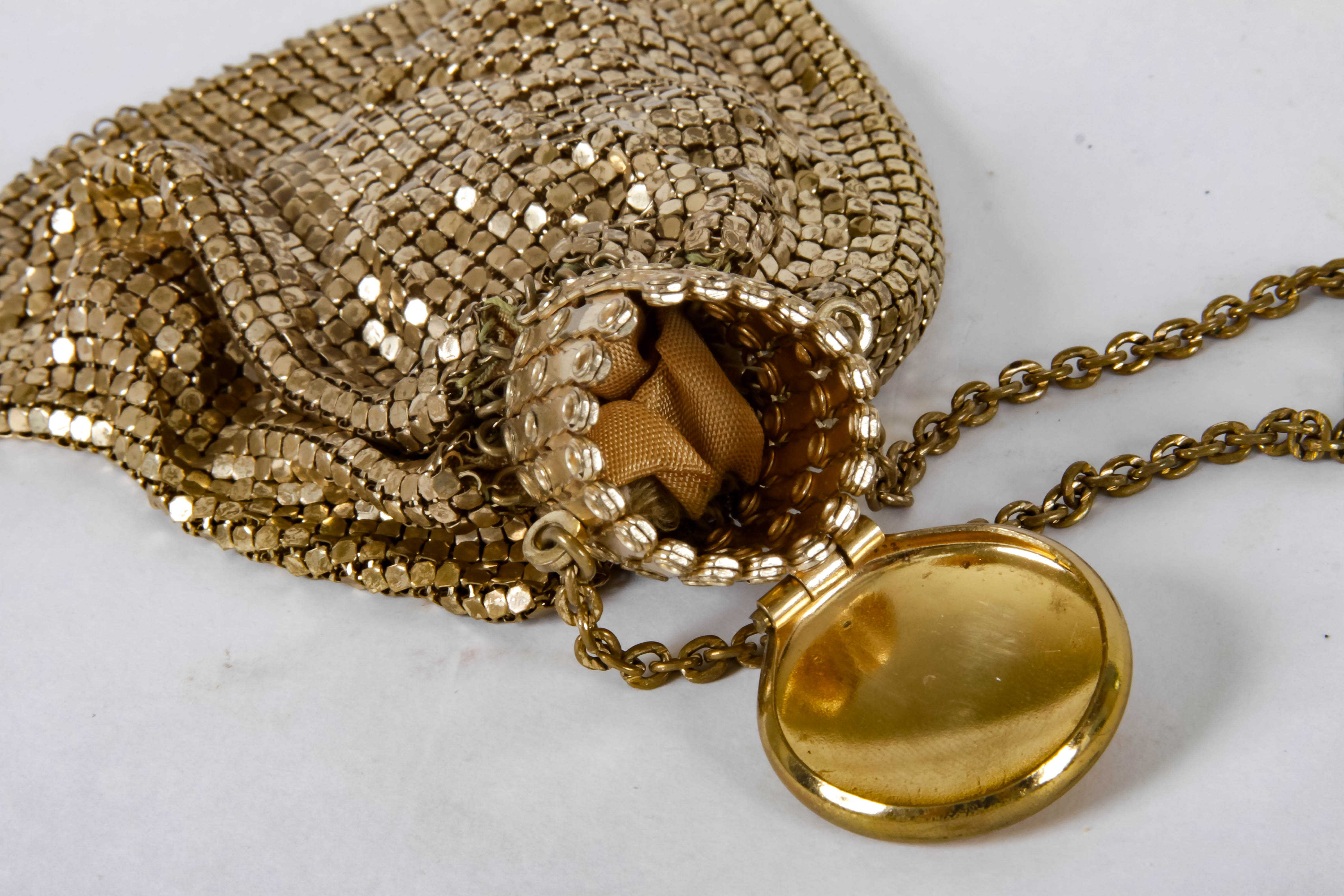 Vintage Metal Mesh Evening Bag