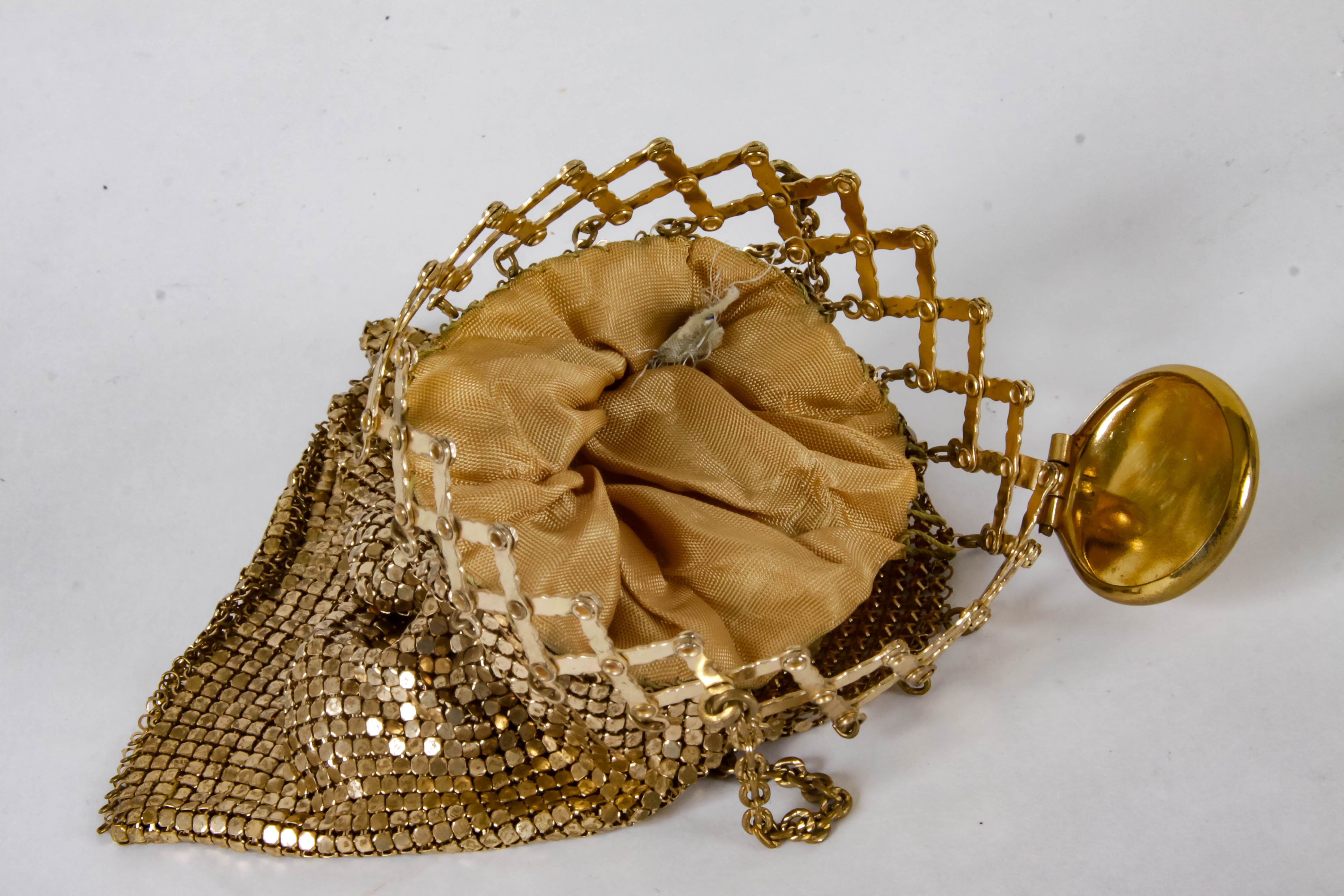 Vintage Metal Mesh Evening Bag