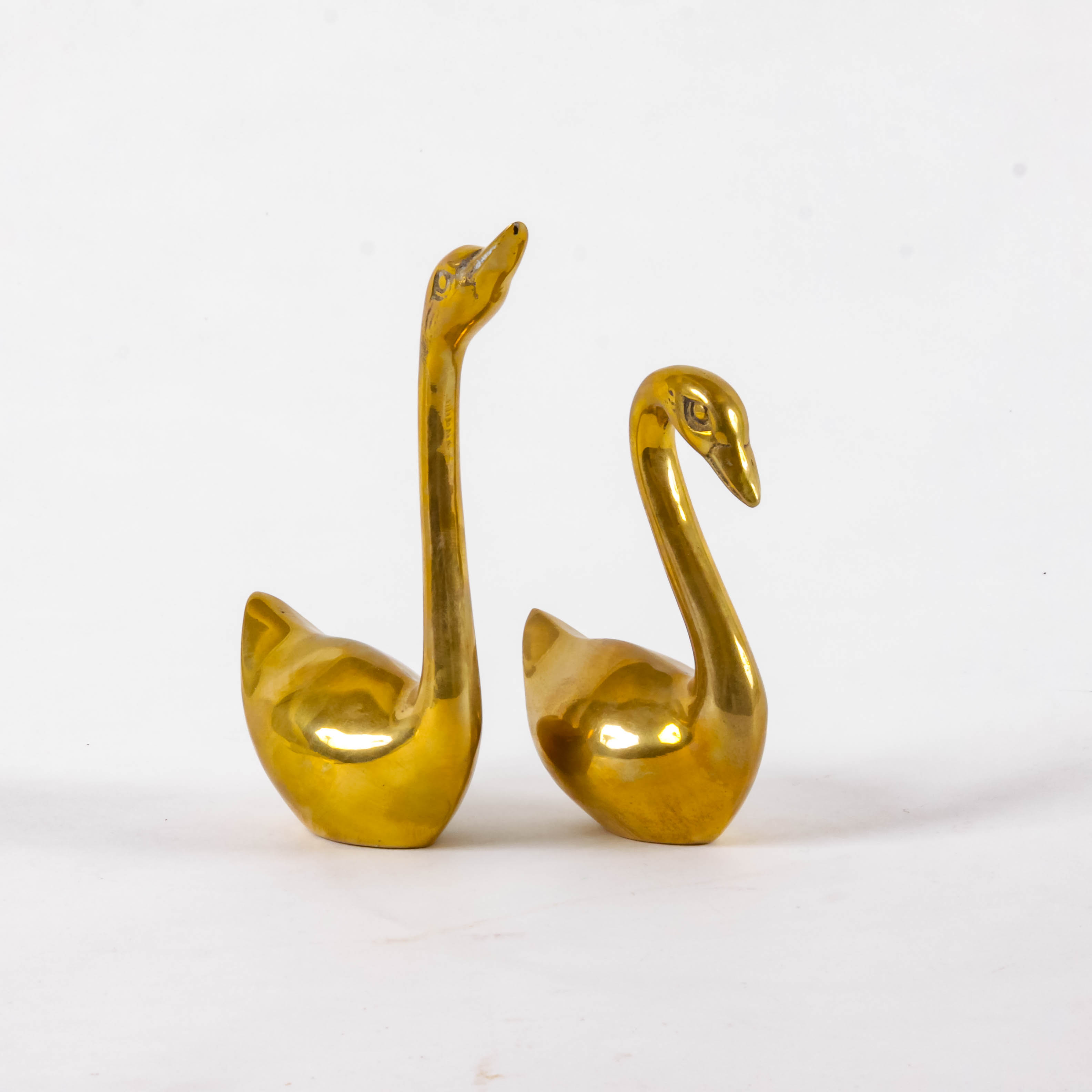 Pair of Brass Ducks