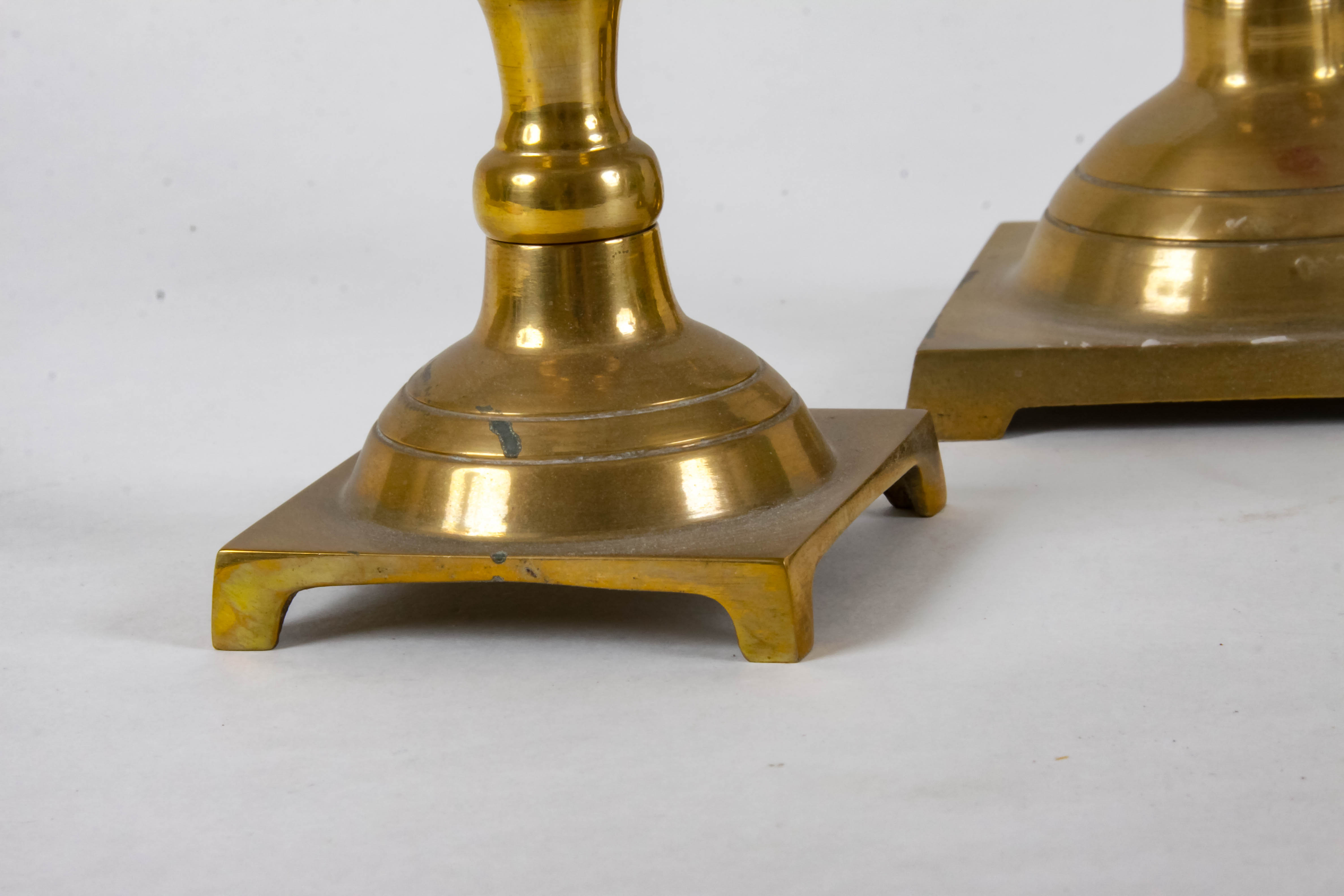 Brass Candlestick Trio