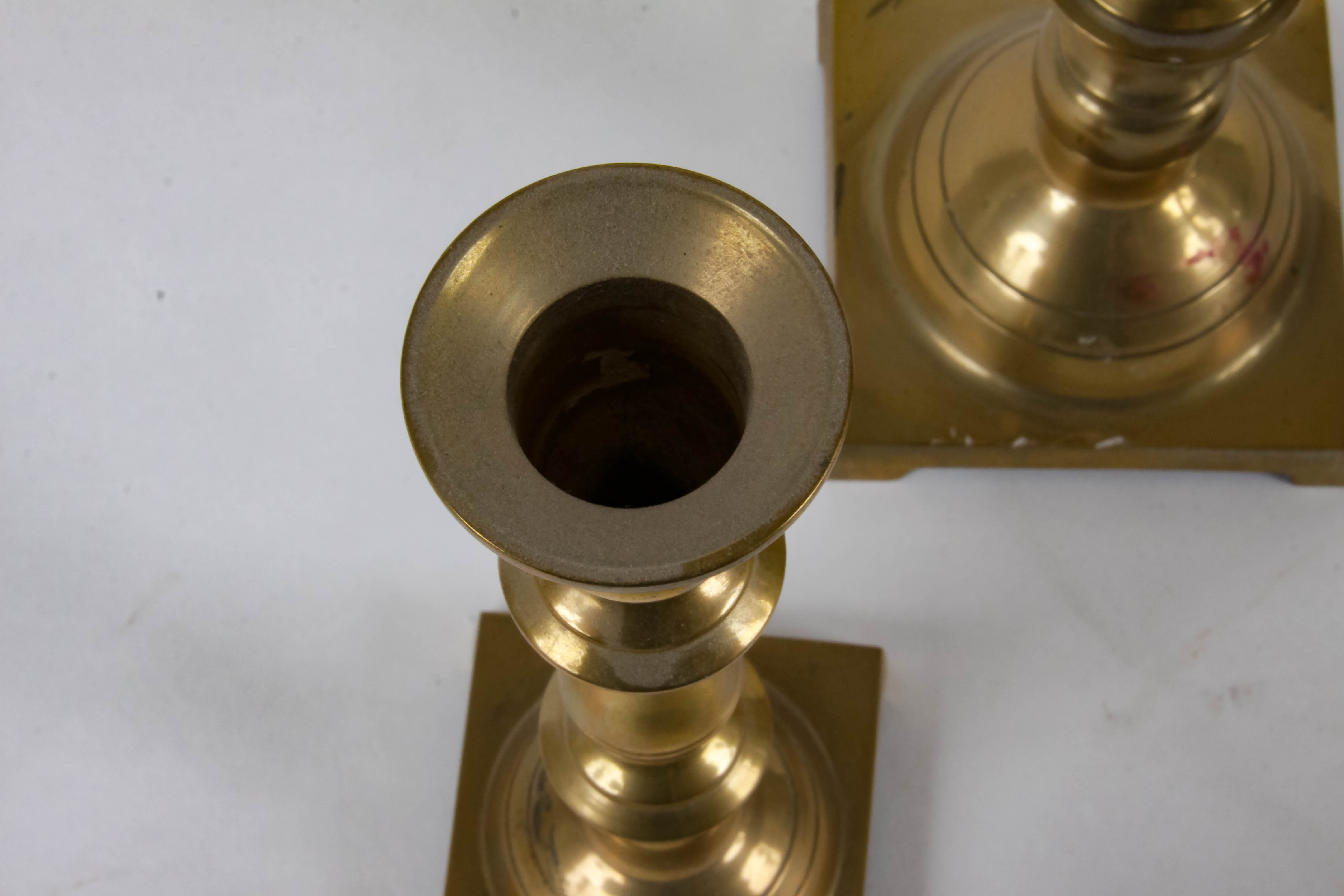 Brass Candlestick Trio