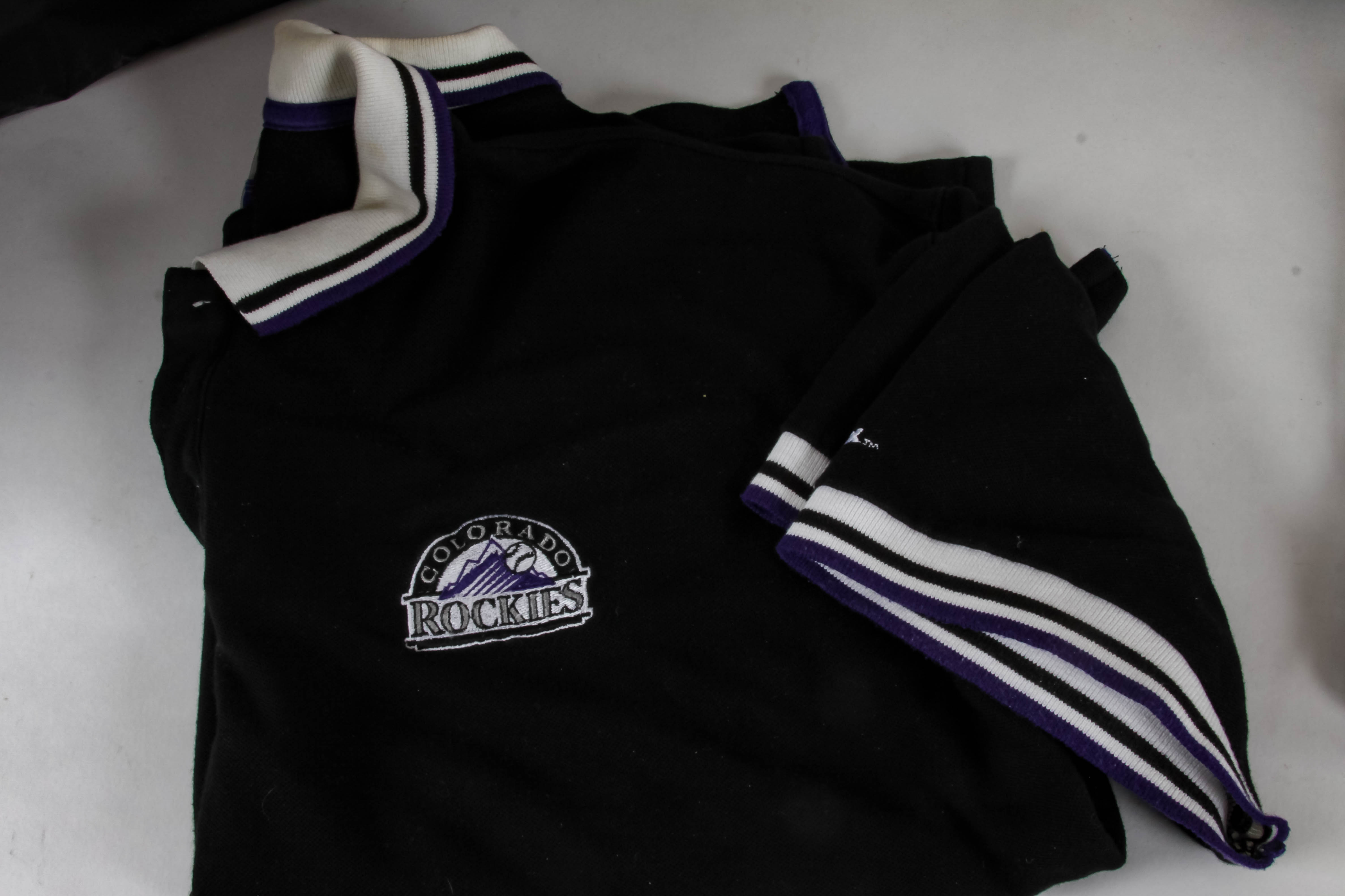 Large Collection of Colorado Rockies Baseball Apparel
