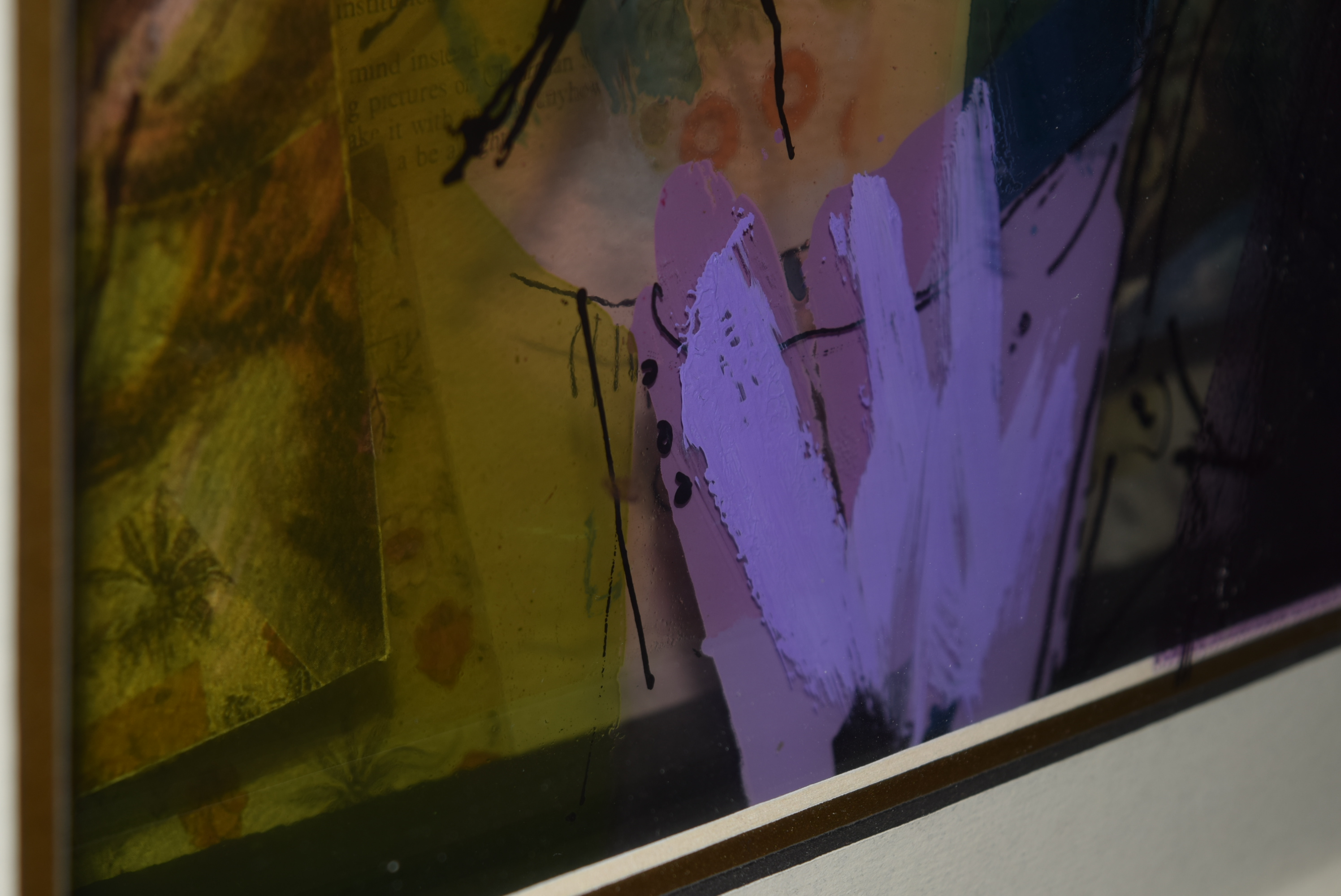 Jean Pierre Weill Signed Vitreograph 'John Lennon'