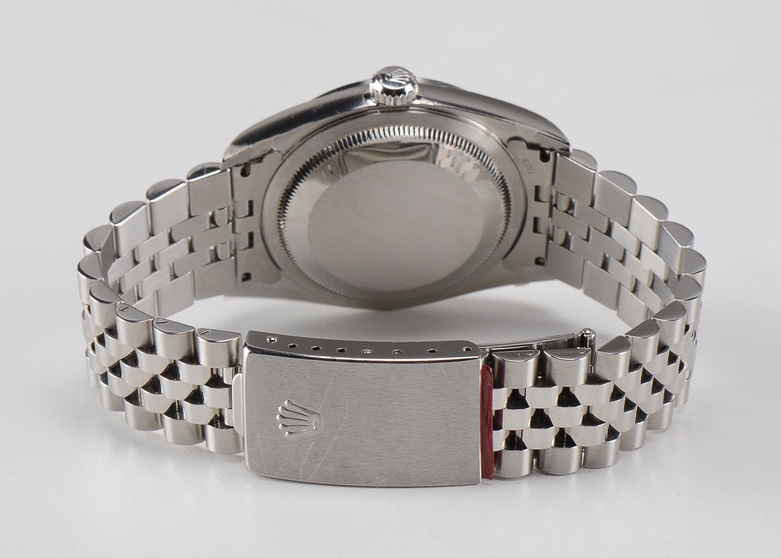 Rolex Datejust Steel 16200 Silver Index Dial Jubilee Automatic