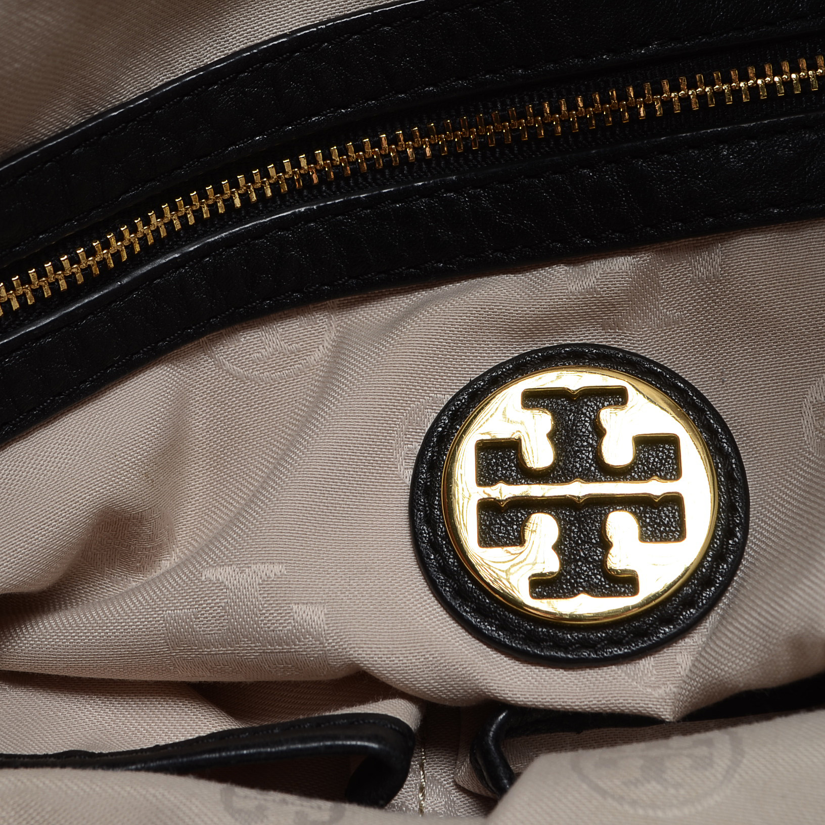 Tory Burch Black Leather Handbag