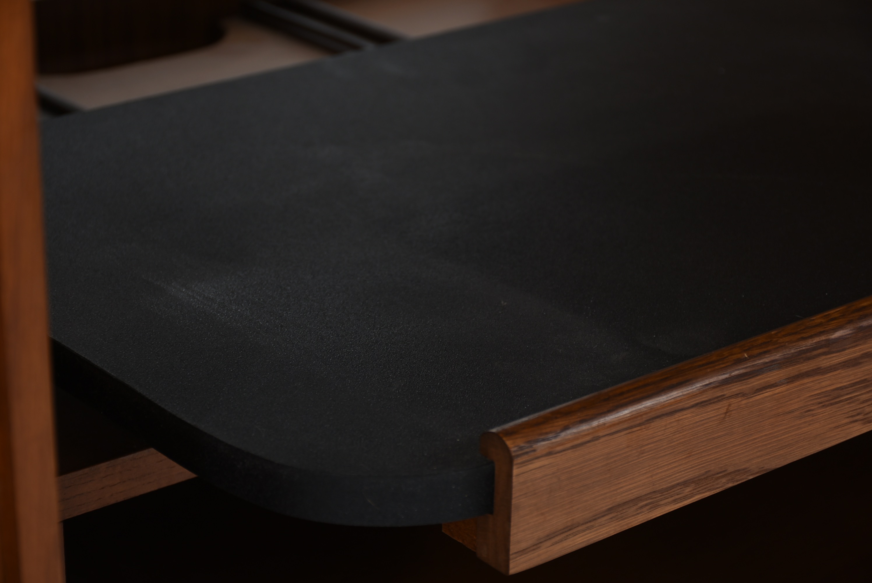 Mission Style Reproduction Oak Media Cabinet