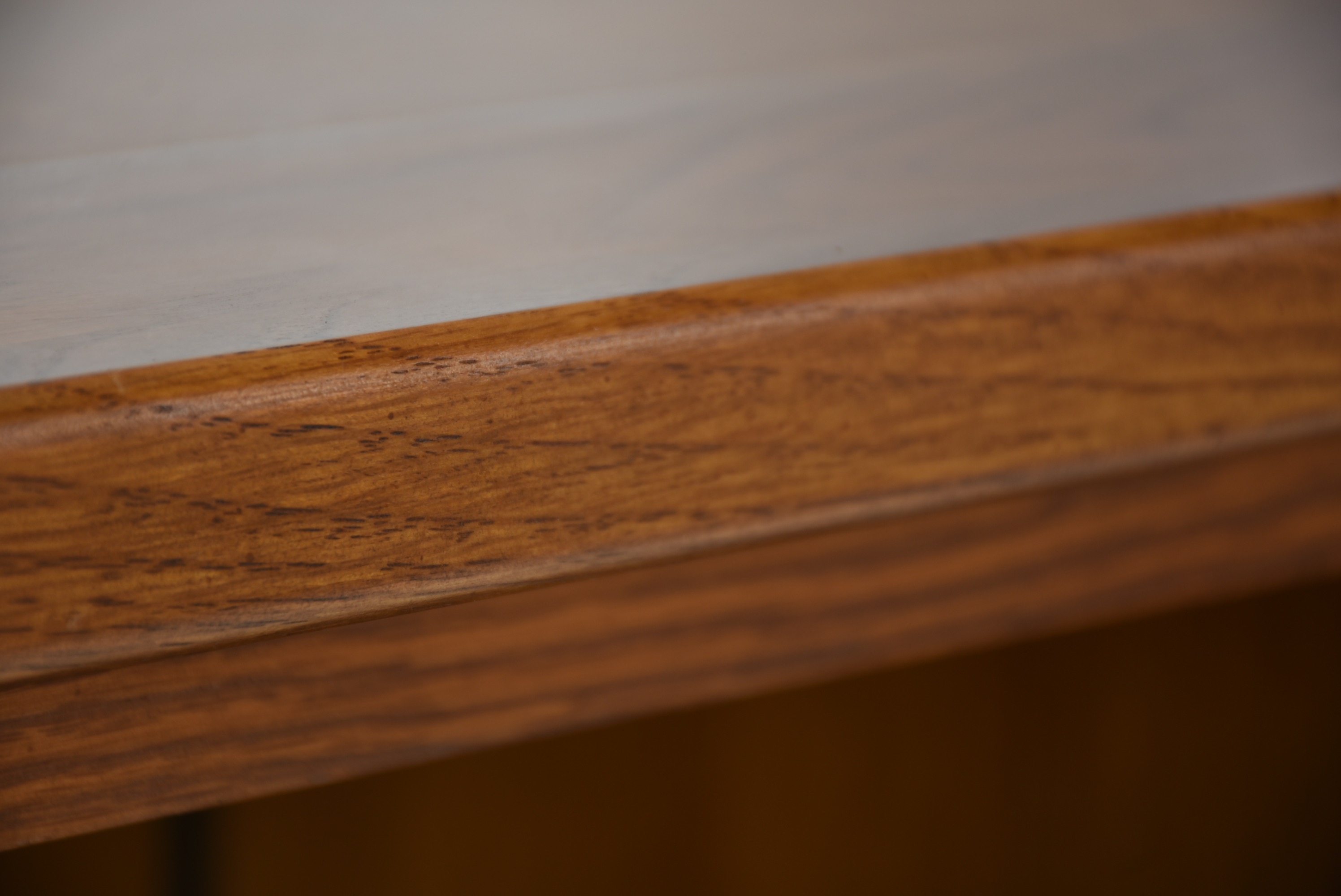 Mission Style Reproduction Oak Media Cabinet