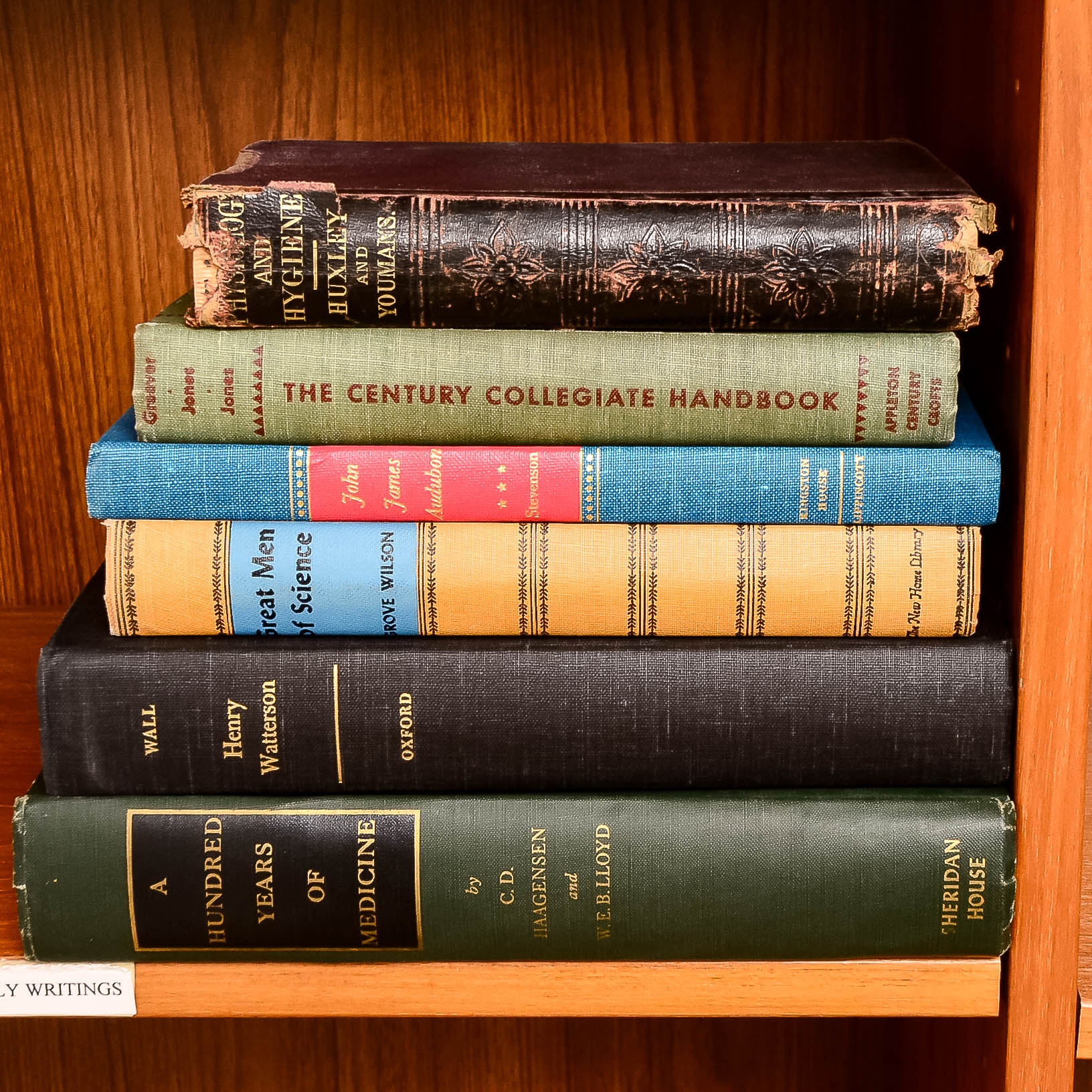 Collection of Vintage Medical and Science Books