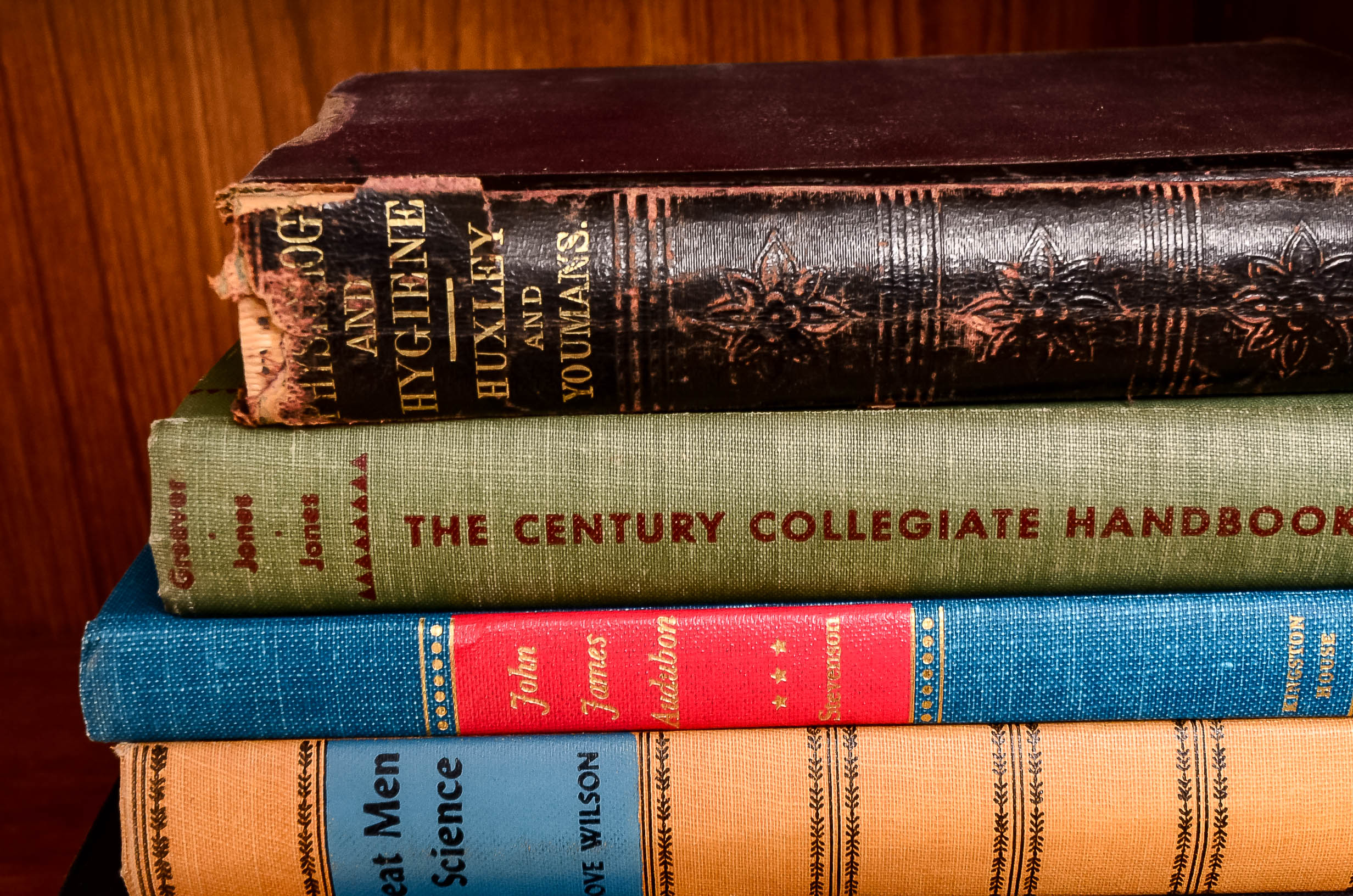 Collection of Vintage Medical and Science Books