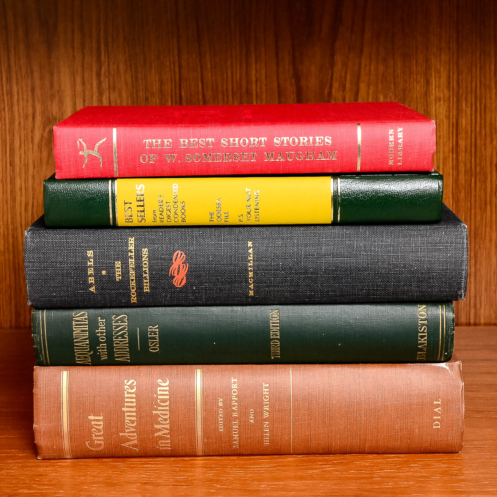 Variety of Vintage Books