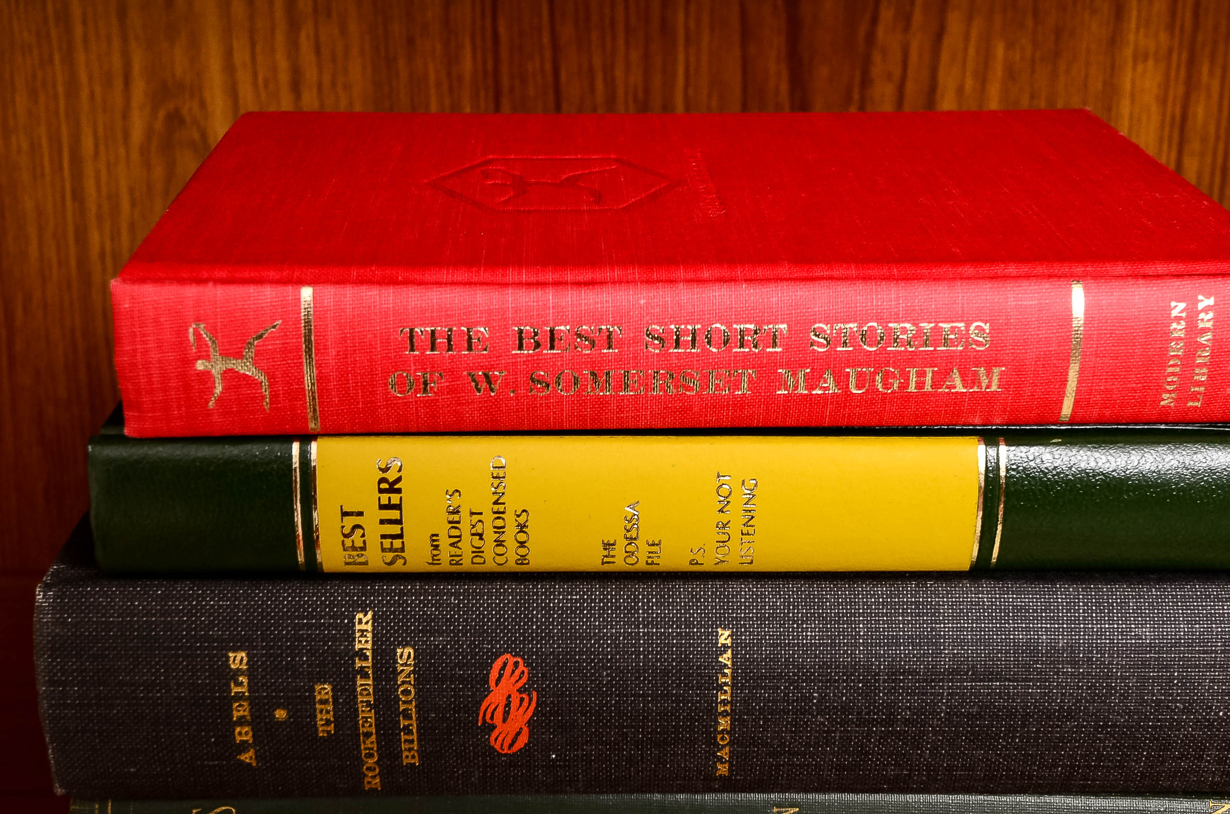 Variety of Vintage Books