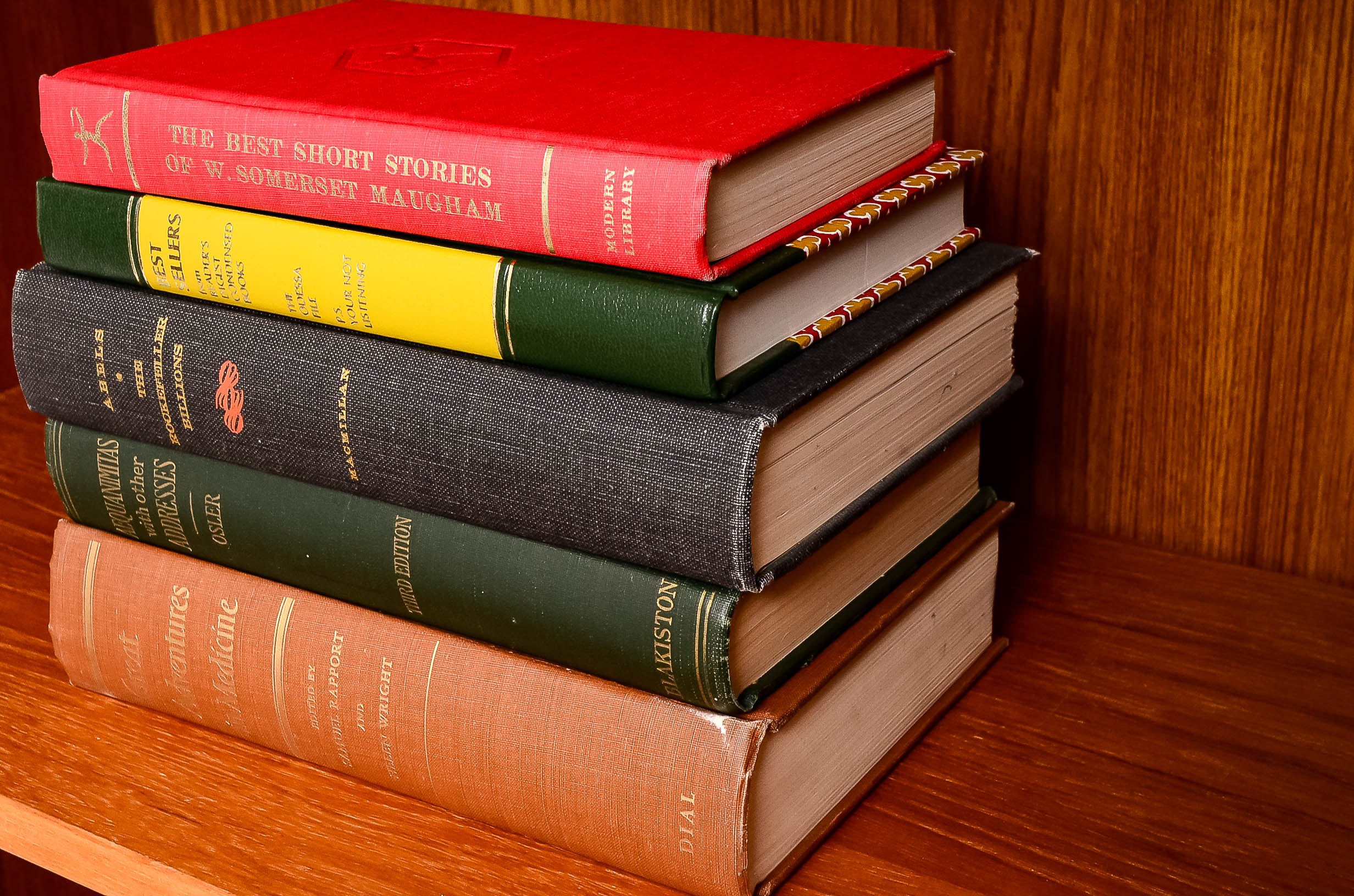 Variety of Vintage Books