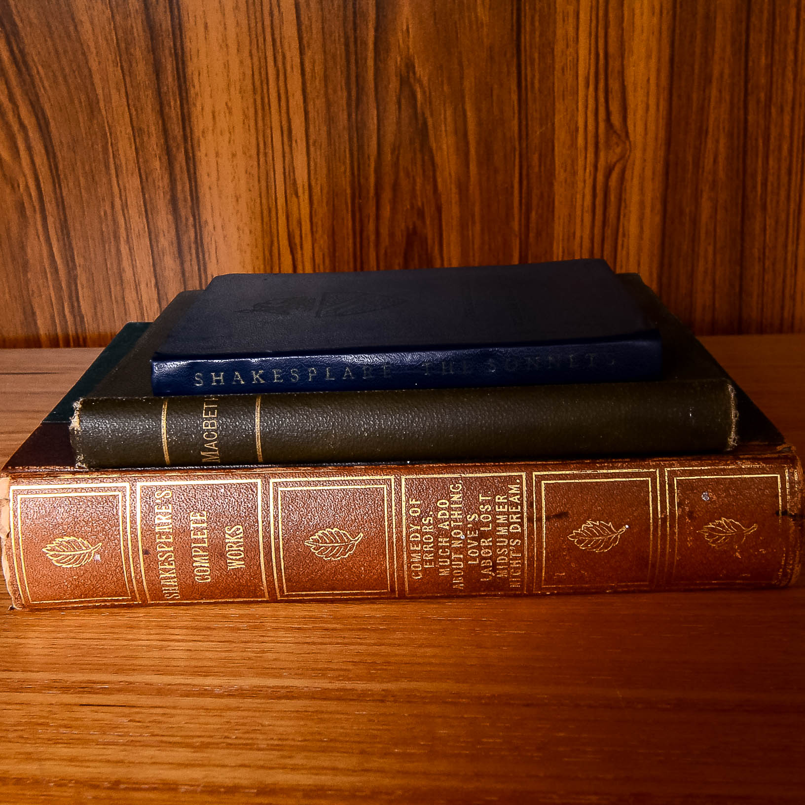 Shakespeare Book Trio