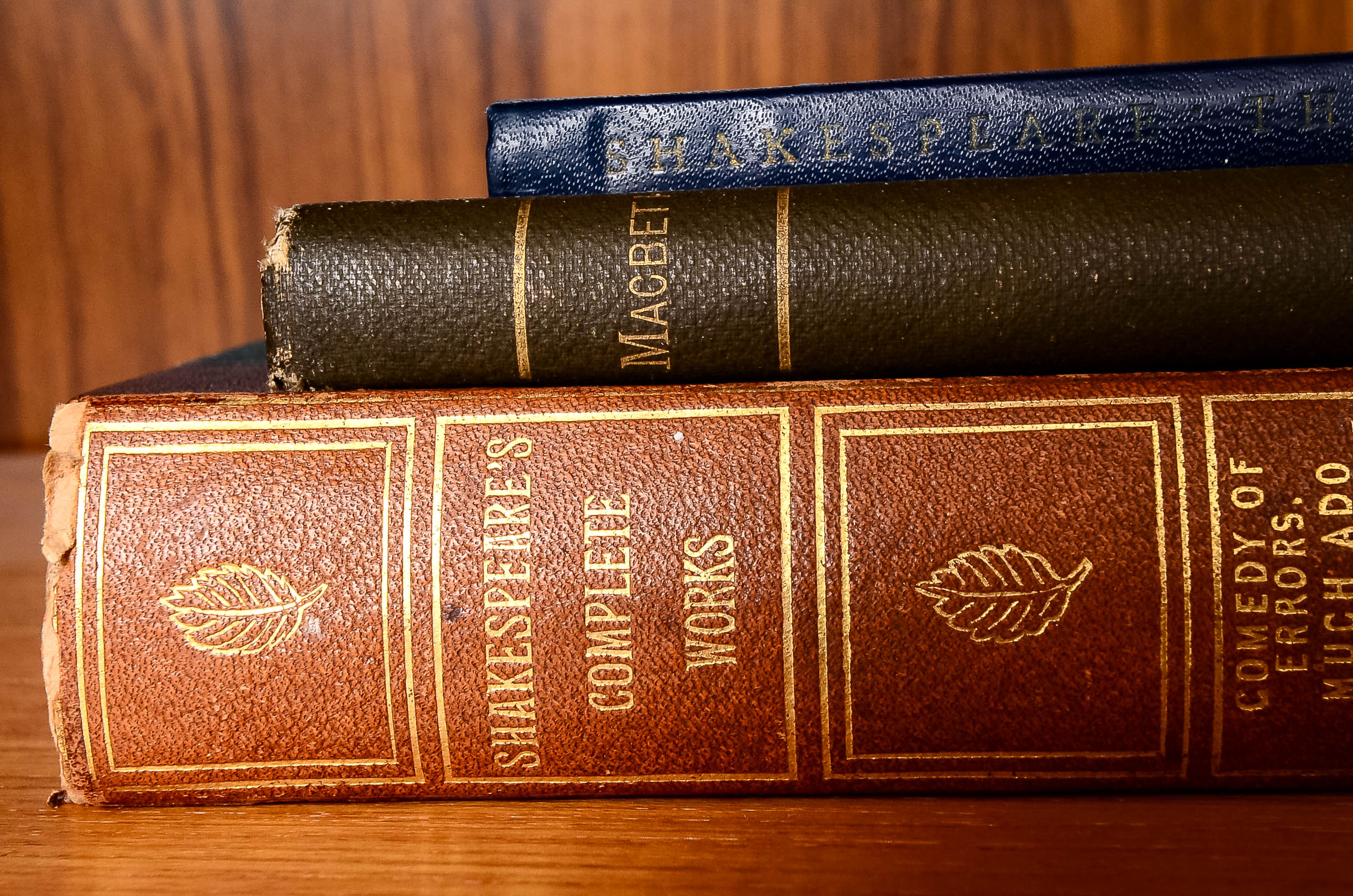 Shakespeare Book Trio