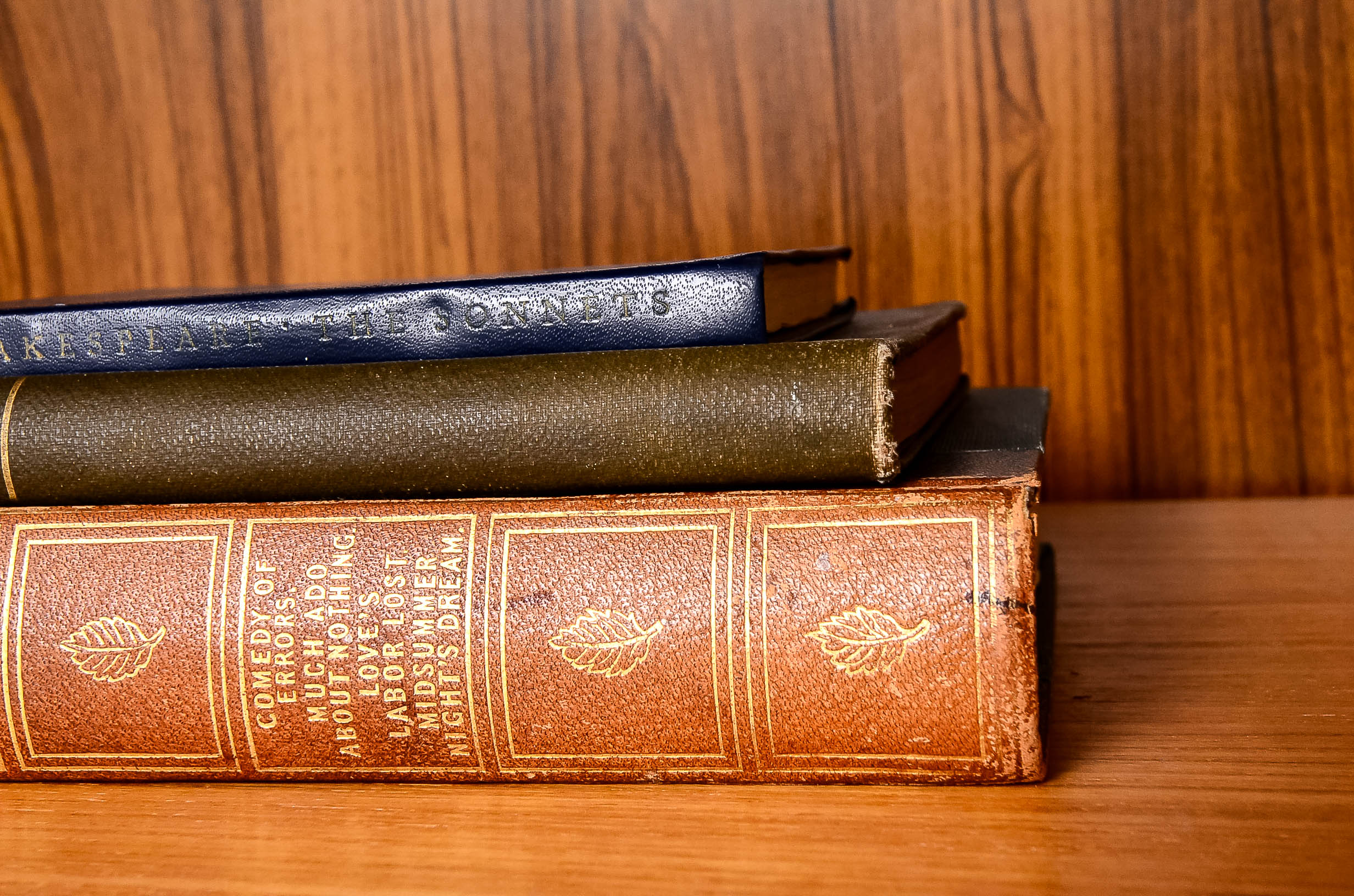 Shakespeare Book Trio