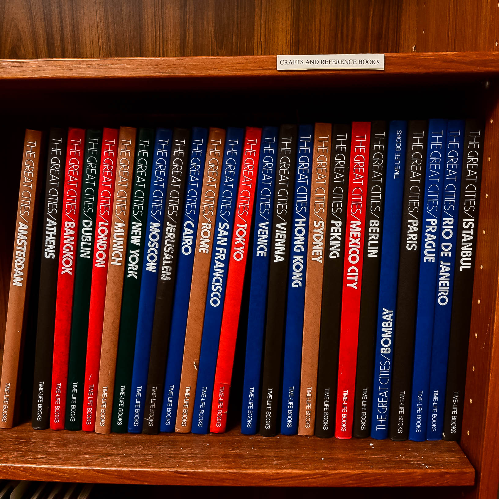 Collection of Time-Life "The Great Cities" Books