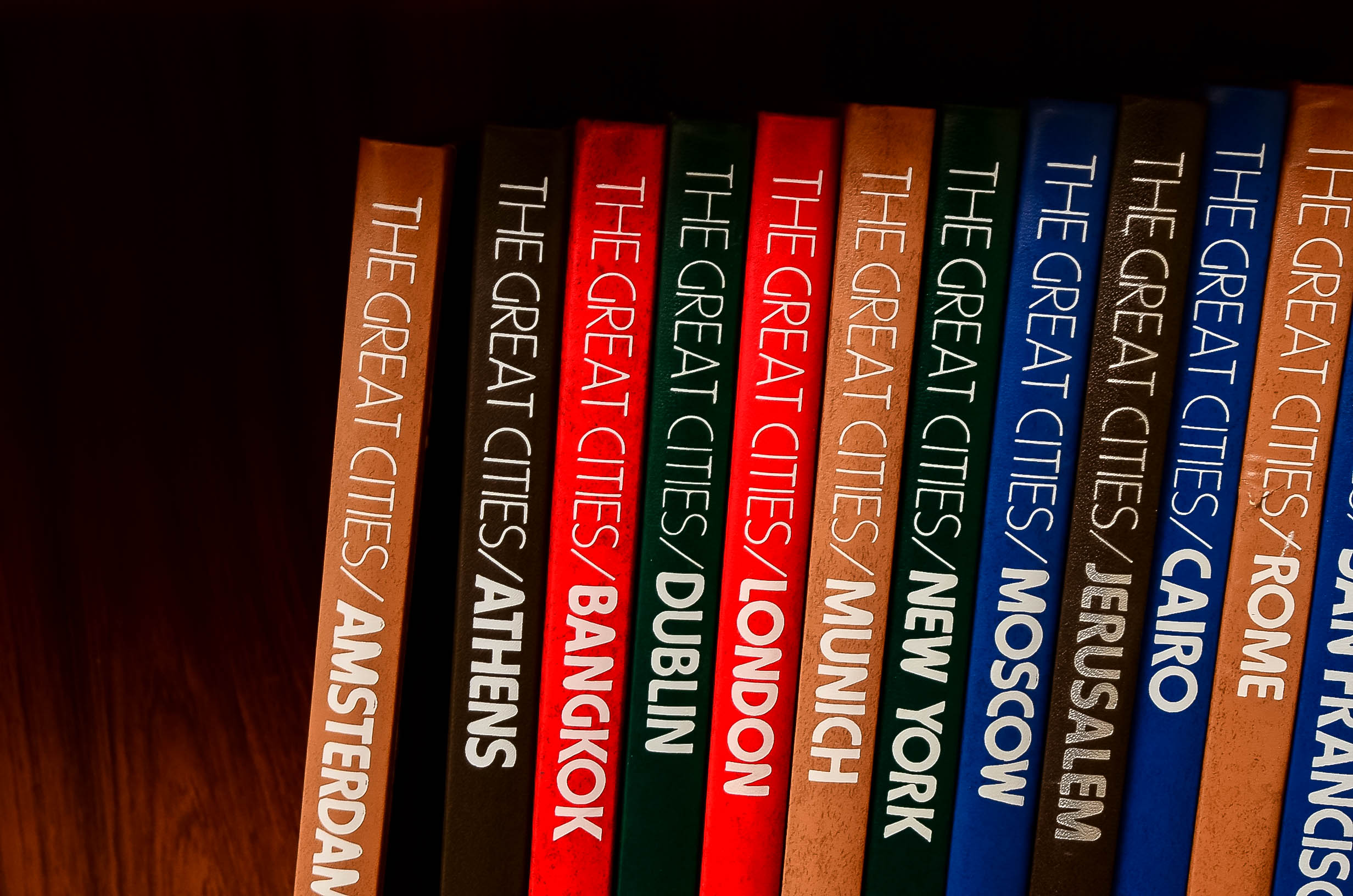 Collection of Time-Life "The Great Cities" Books