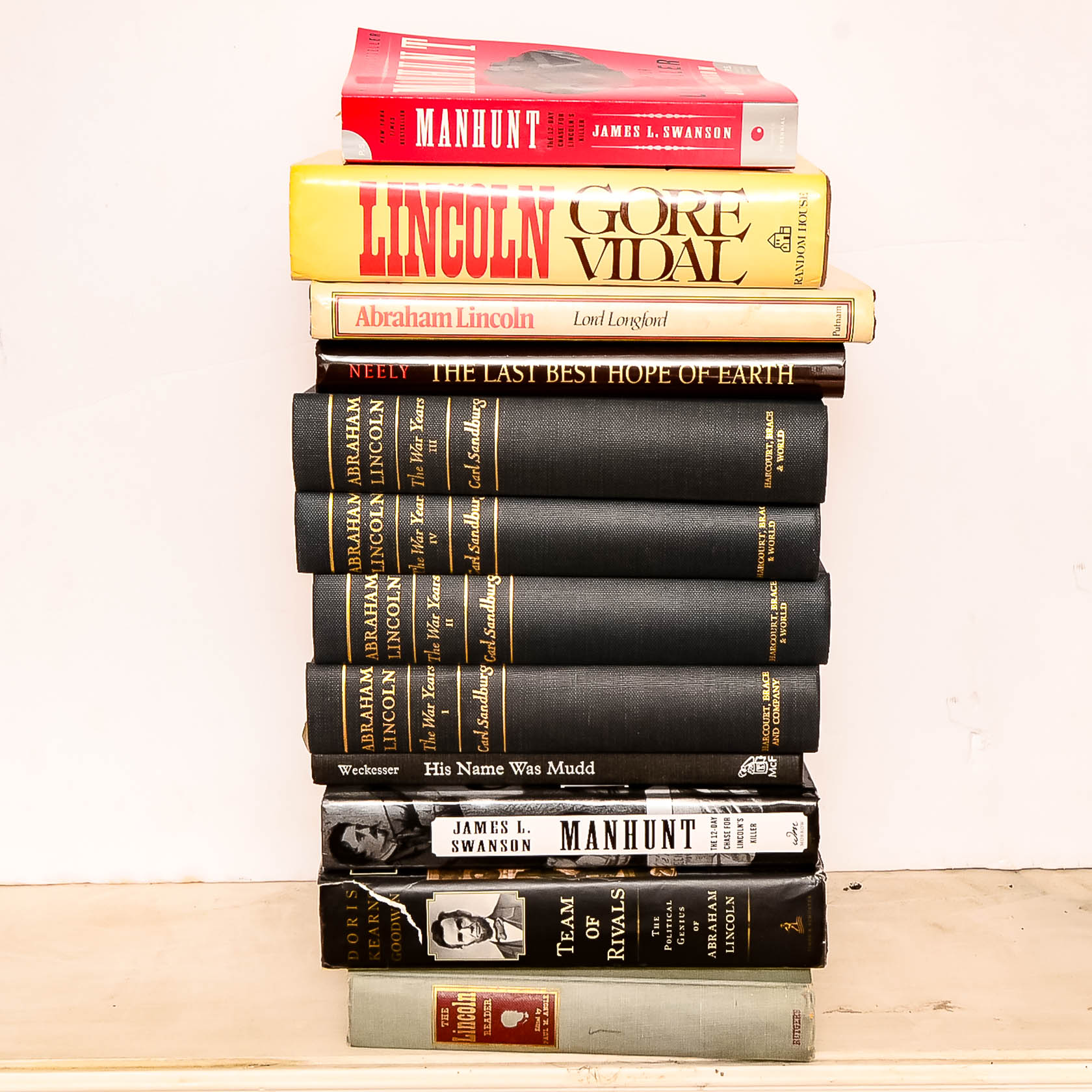 Collection of Books About Abraham Lincoln