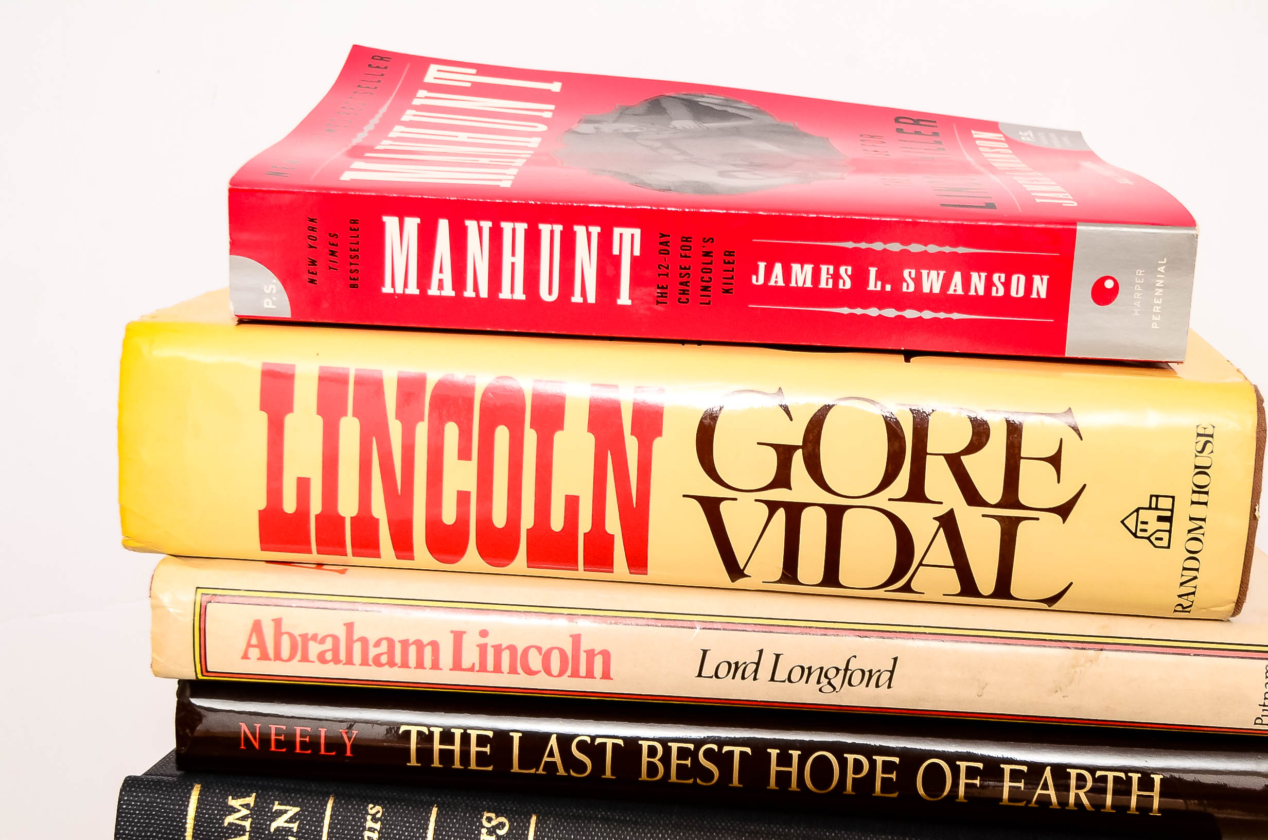 Collection of Books About Abraham Lincoln