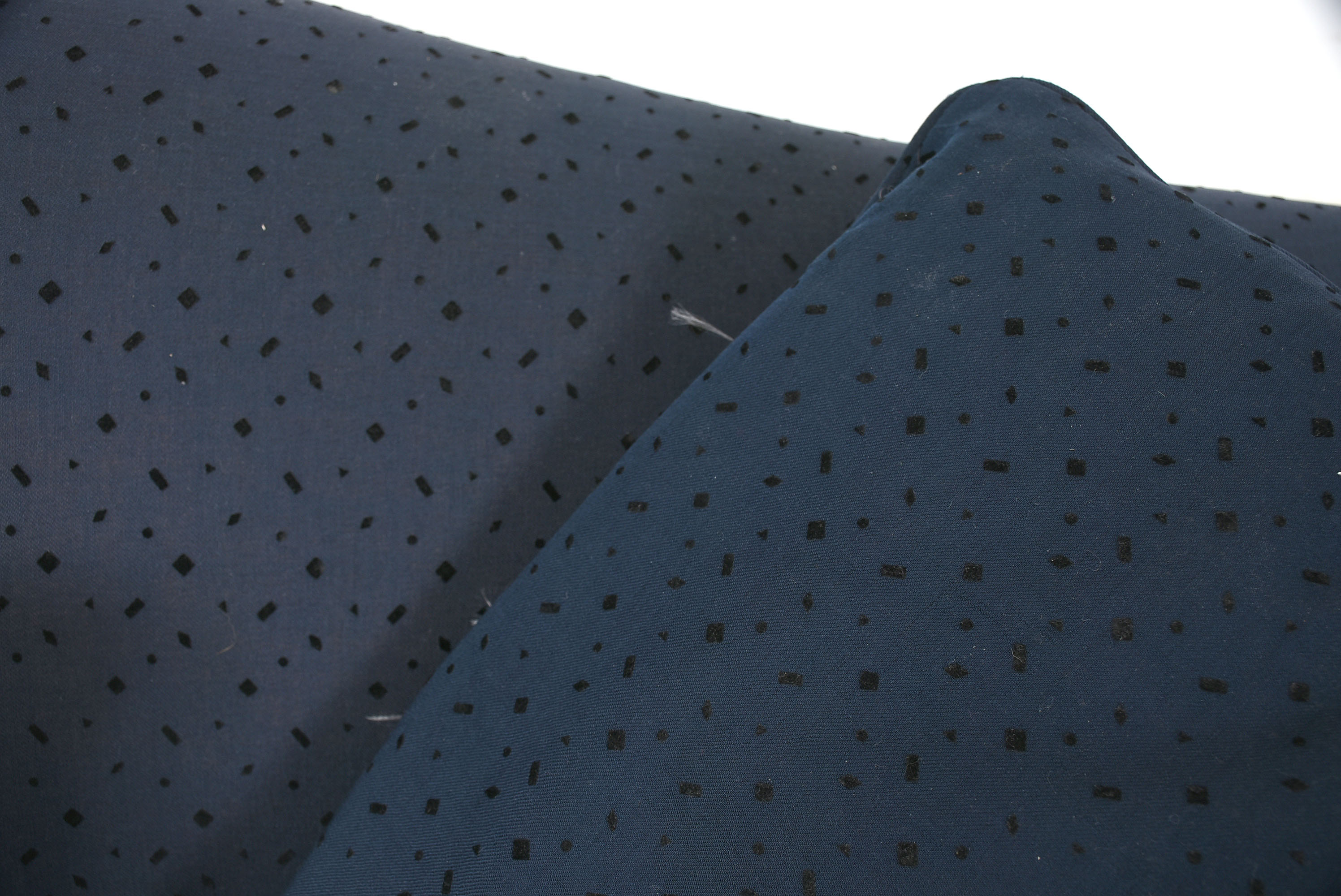 Sherrill Sofa in Dark Blue